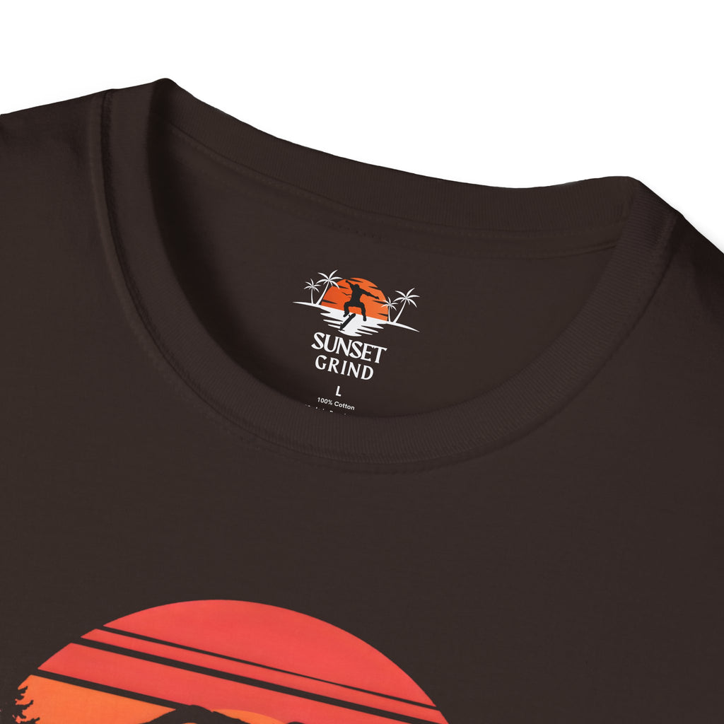 SKATEBOARDING IN SUNSET T-Shirt