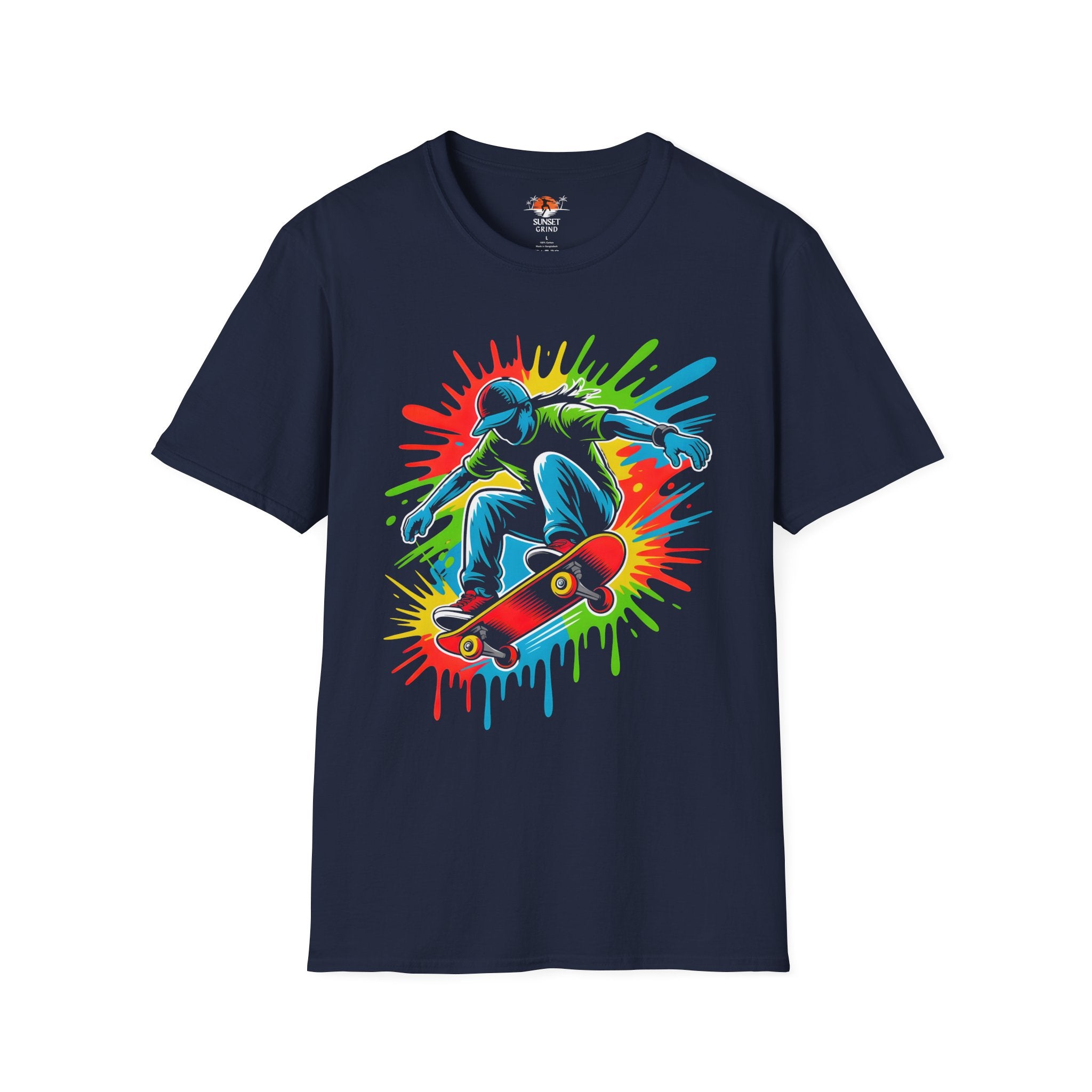 NEON SKATEBOARDER T-Shirt