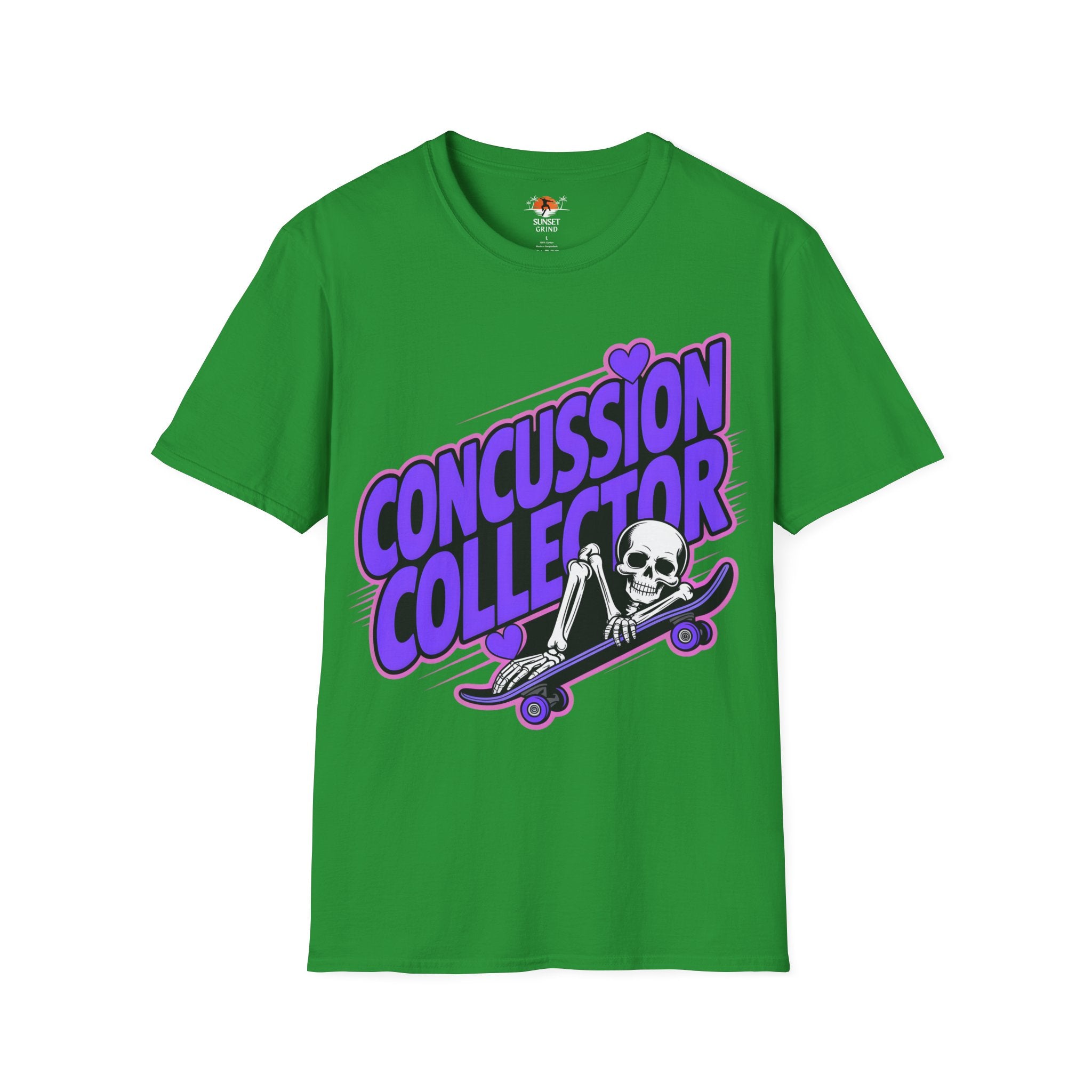 CONCUSSION COLLECTOR PURPLE T-Shirt