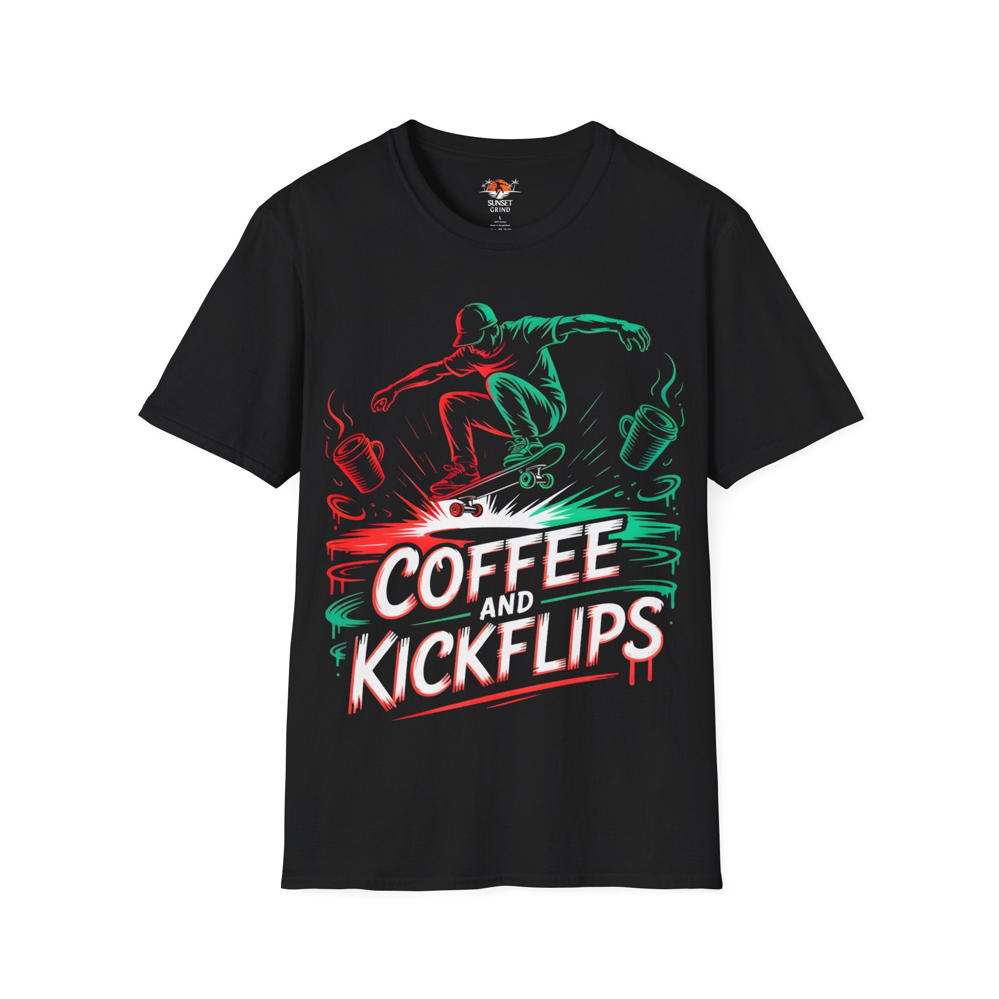 COFFEE AND KICKFLIPS T-Shirt