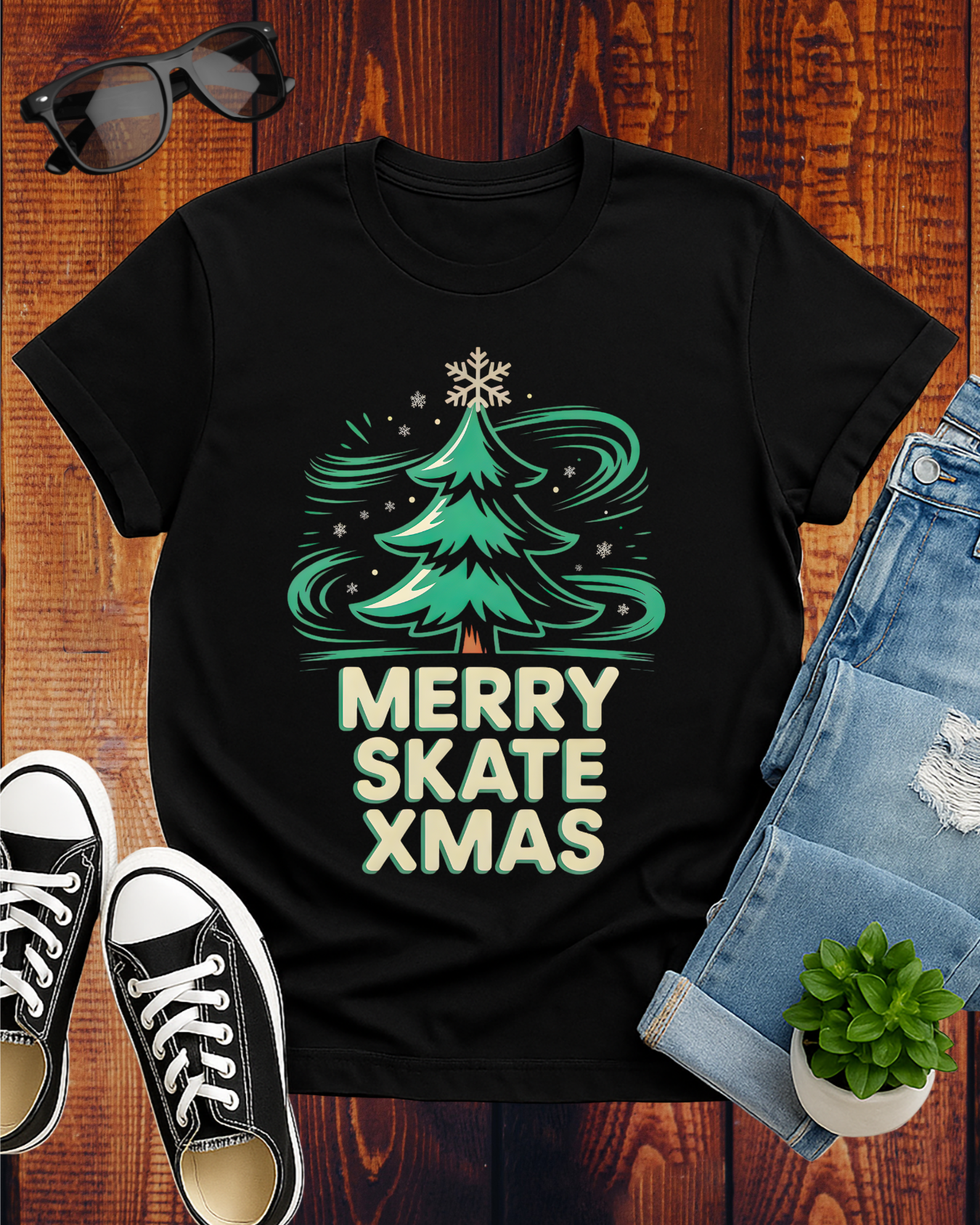 MERRY SKATE XMAS 2 T-Shirt