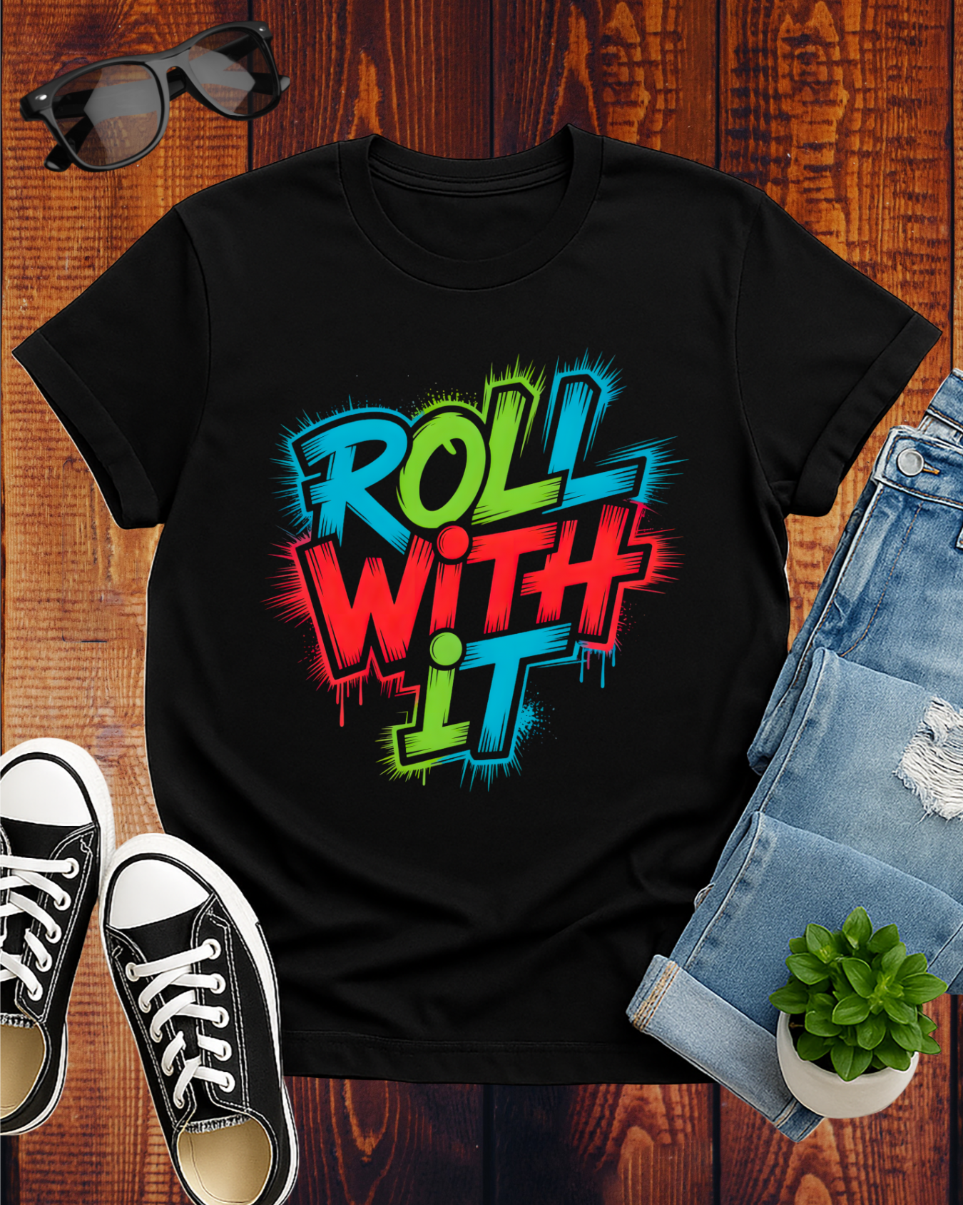 ROLL WITH IT T-Shirt
