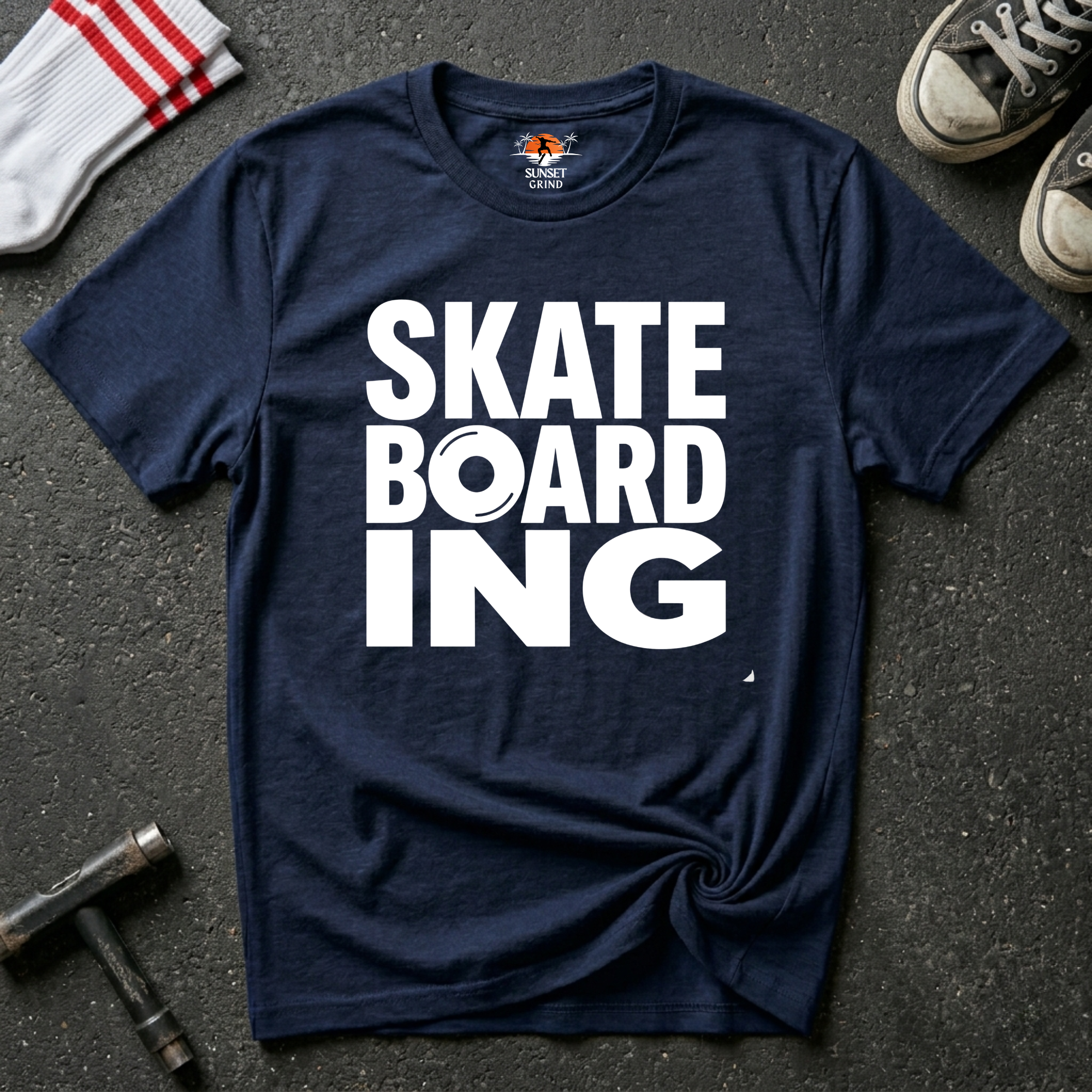 SKATE BOARD ING T-Shirt