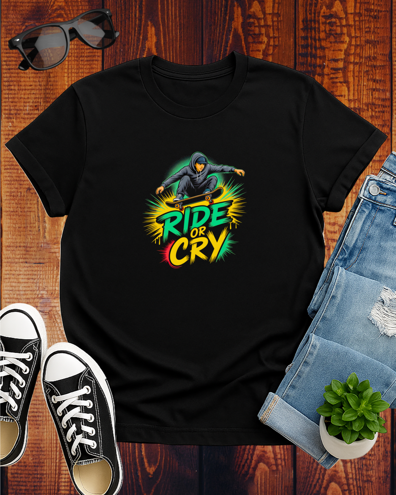 RIDE OR CRY T-Shirt