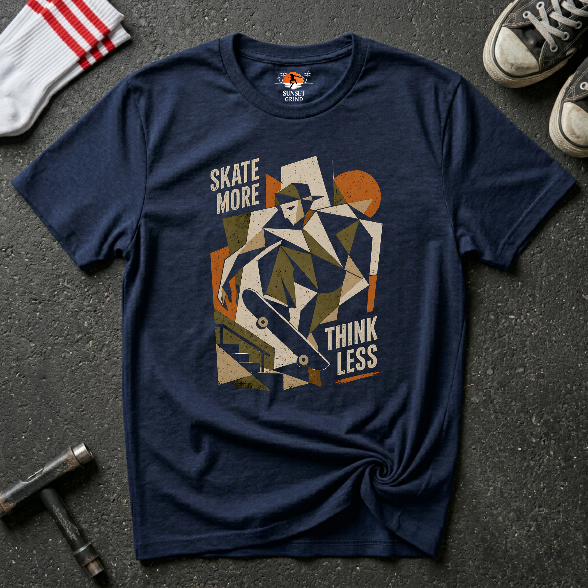 SKATE CUBISM T-Shirt