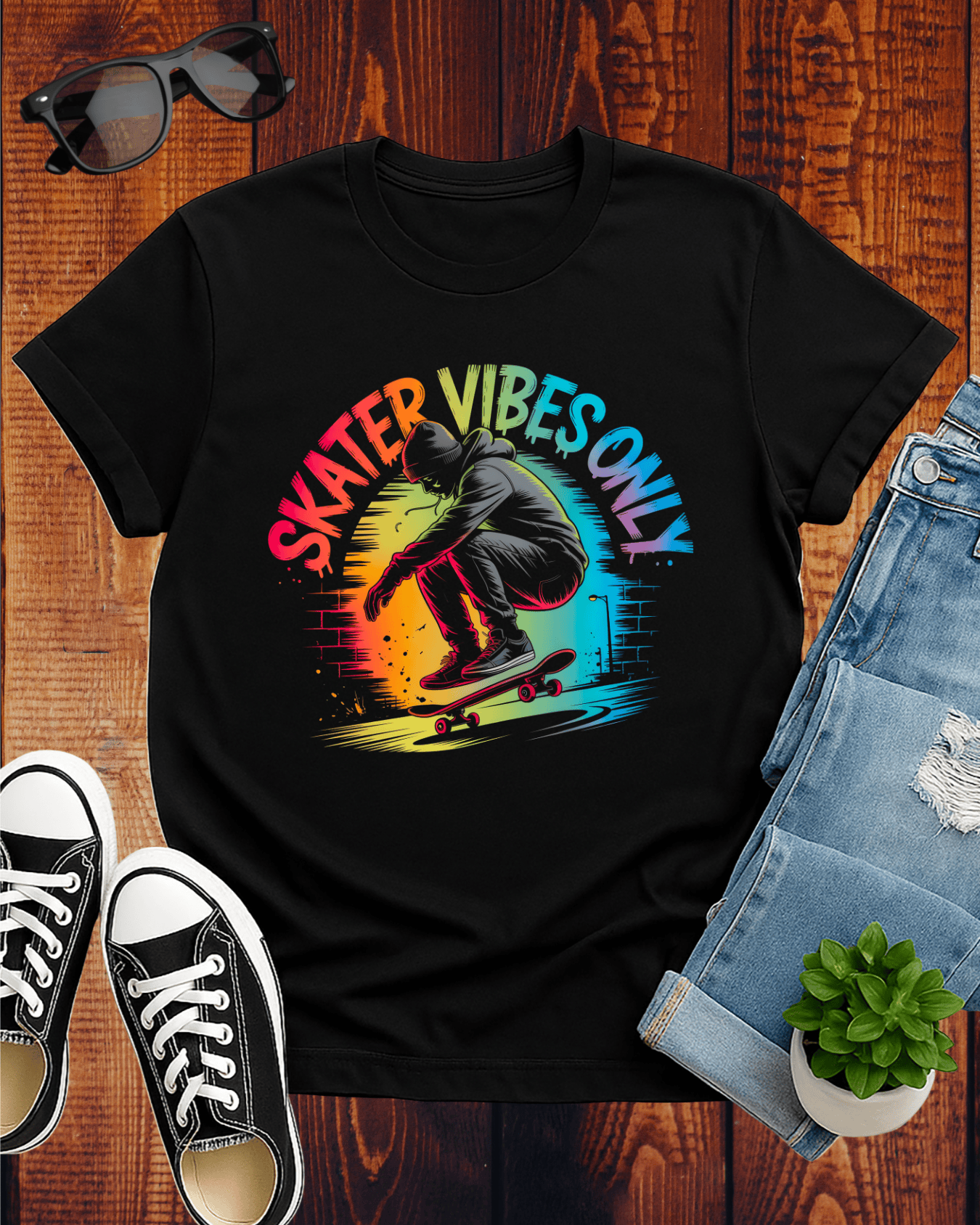 SKATER VIBES ONLY T-Shirt