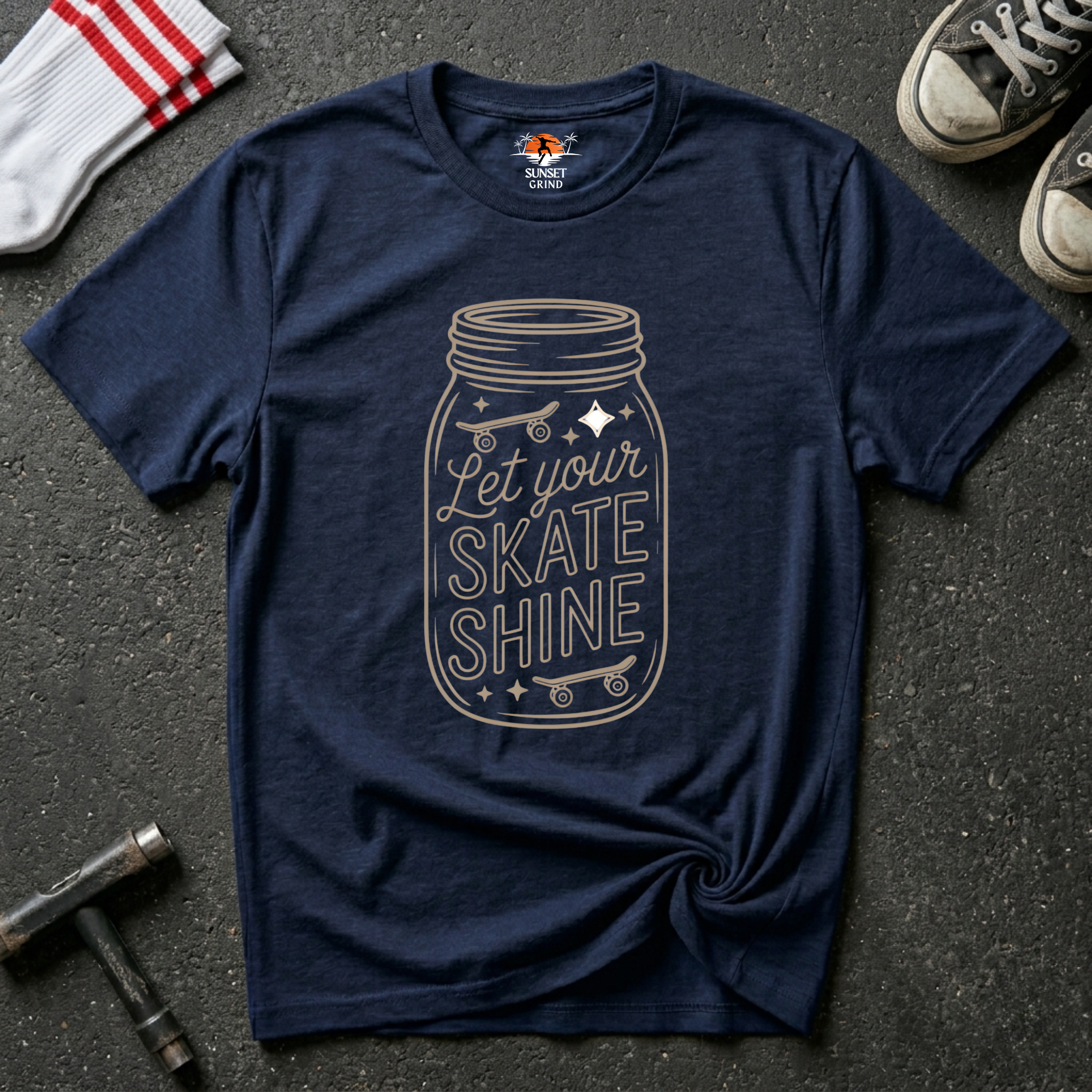 LET YOUR SKATE SHINE T-Shirt