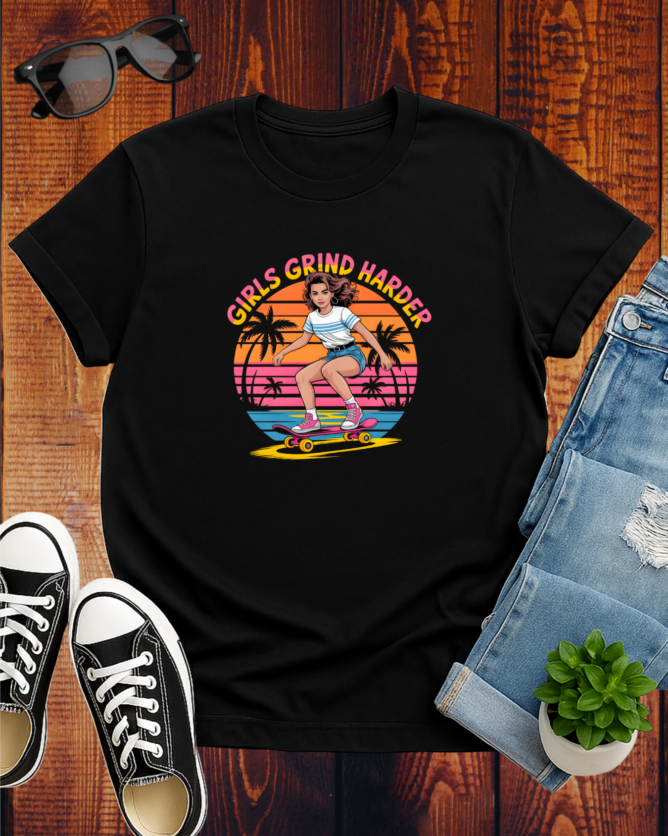 GIRLS GRIND HARDER T-Shirt