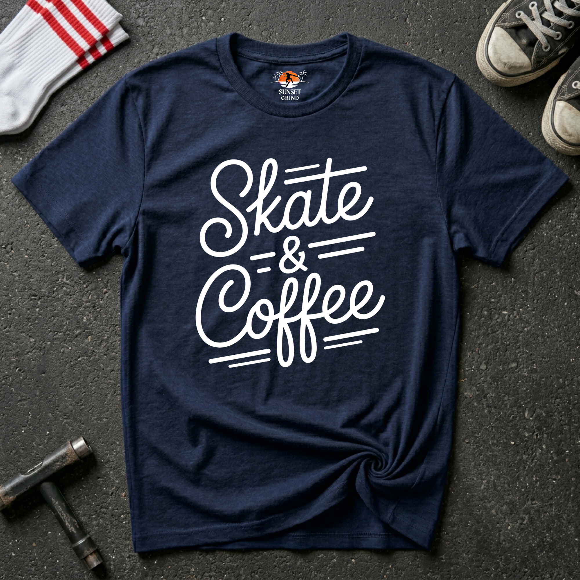 SKATE & COFFEE T-Shirt