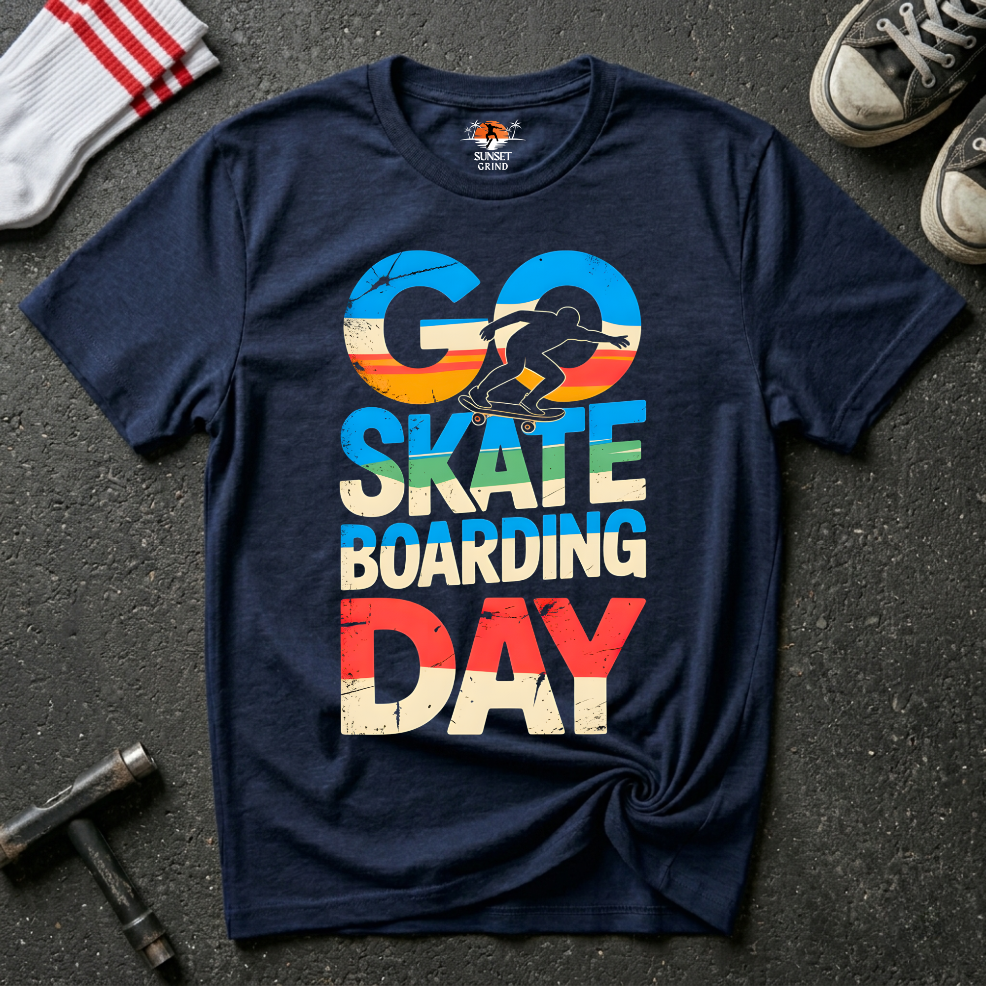 GO SKATE T-Shirt
