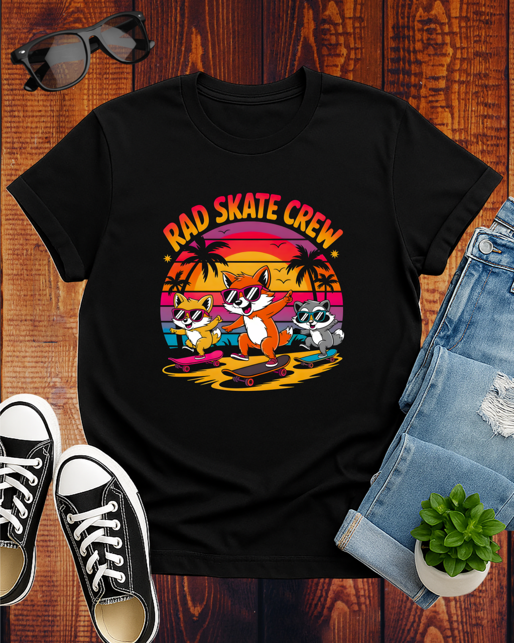 RAD SKATE CREW T-Shirt