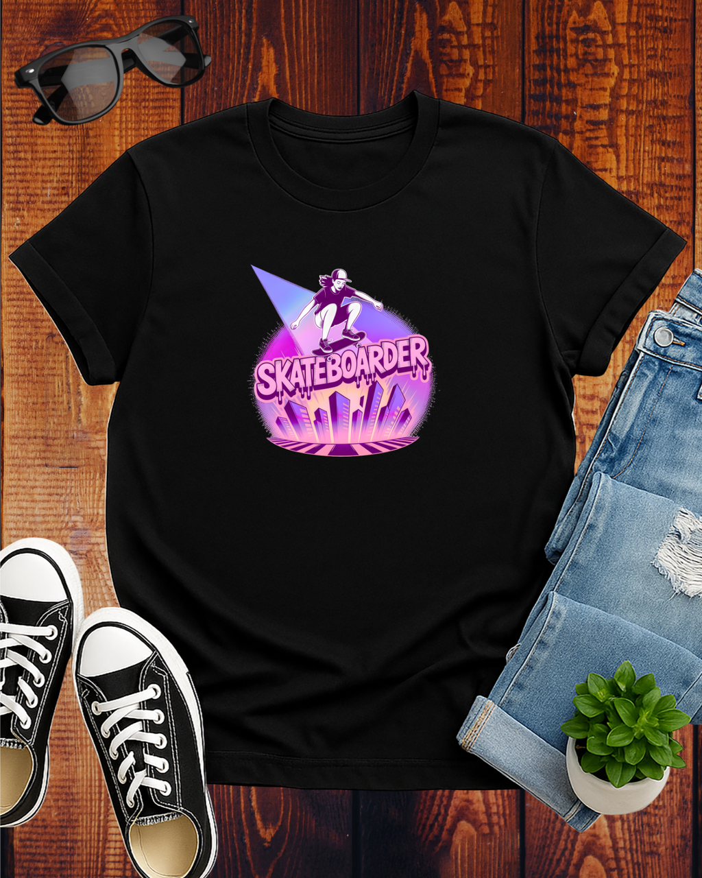 SKATE LIKE A GIRL T-Shirt