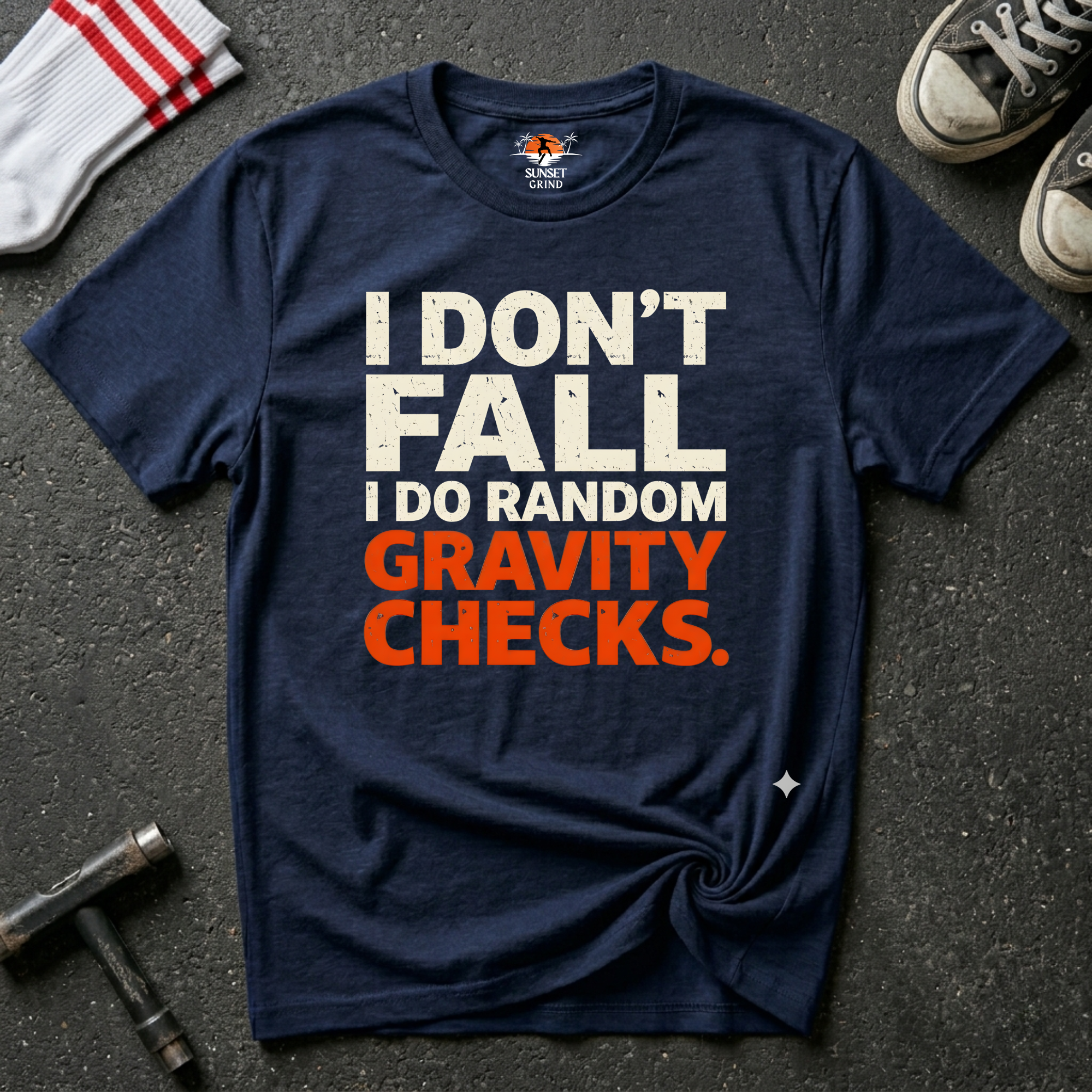 GRAVITY CHECKS-MINIMAL T-Shirt
