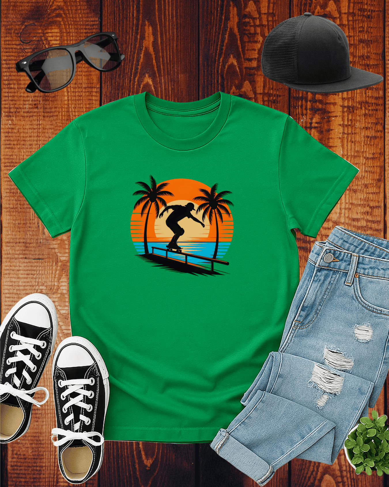 GRINDING IN SUNSET T-Shirt