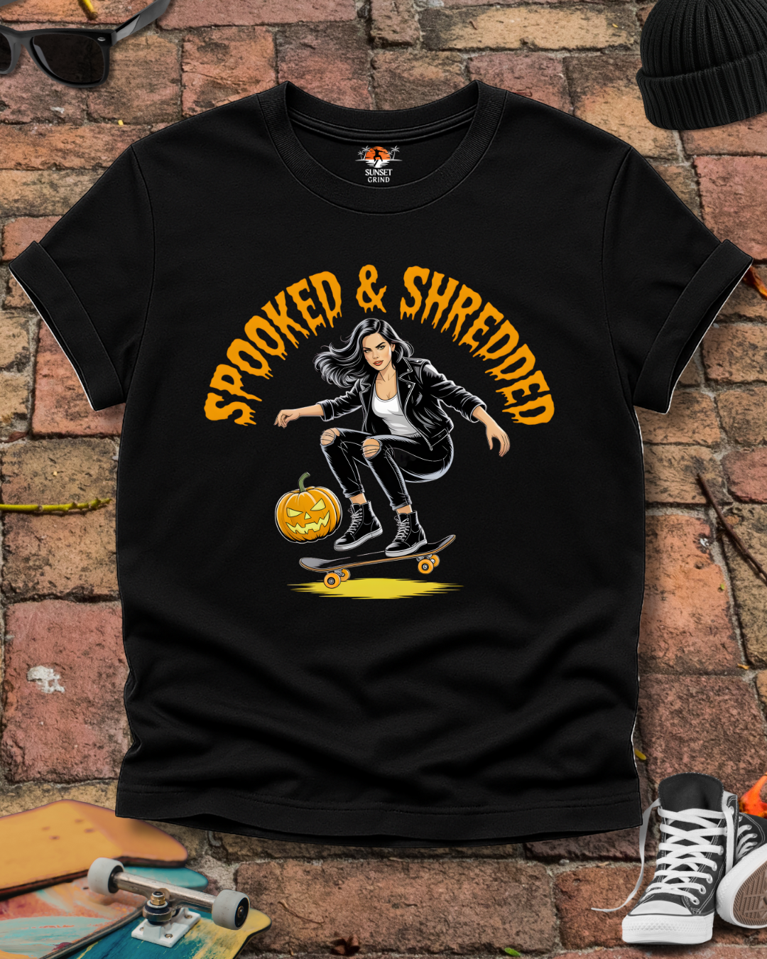 SPOOKED & SHREDDED WOMAN 2 T-Shirt