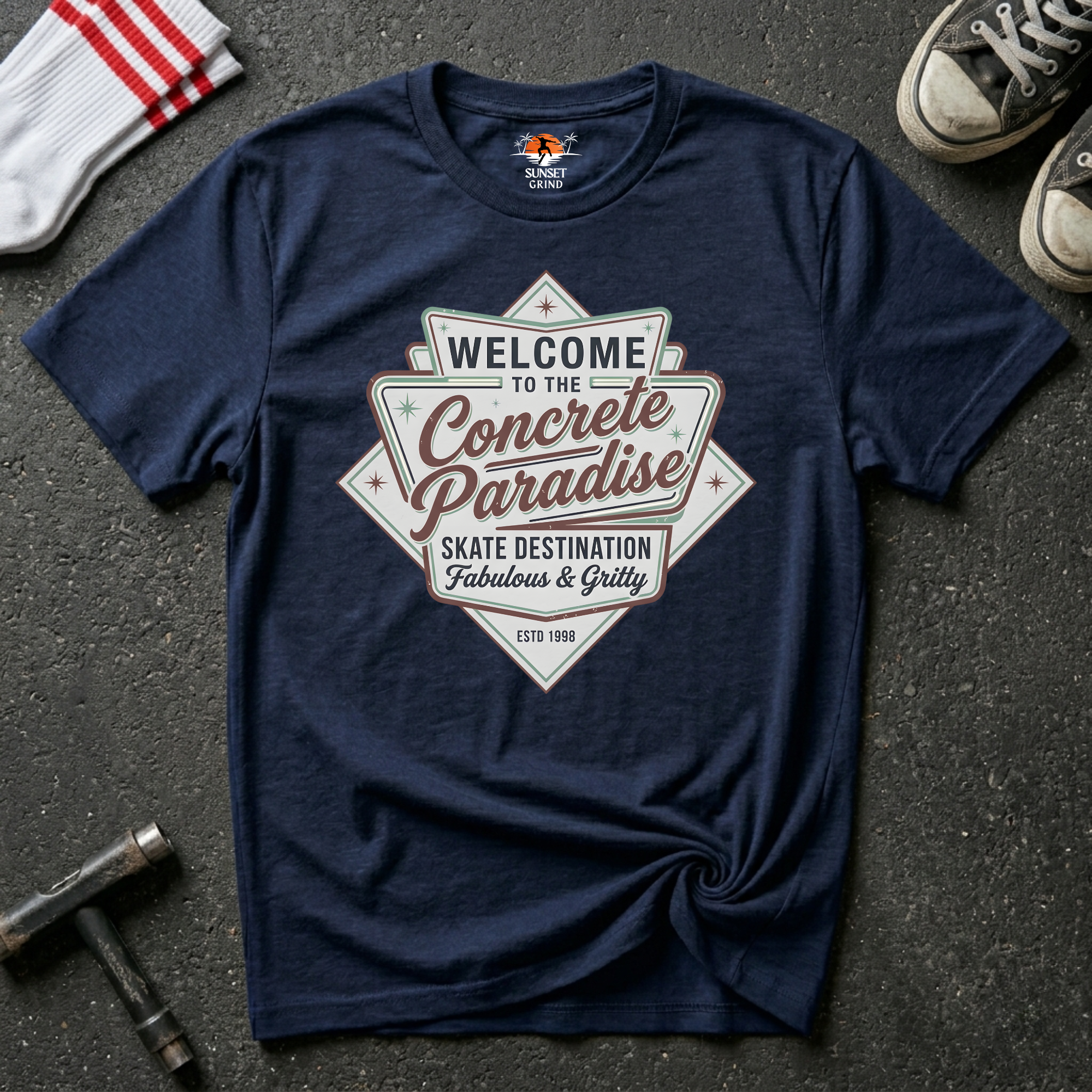 CONCRETE PARADISE T-Shirt