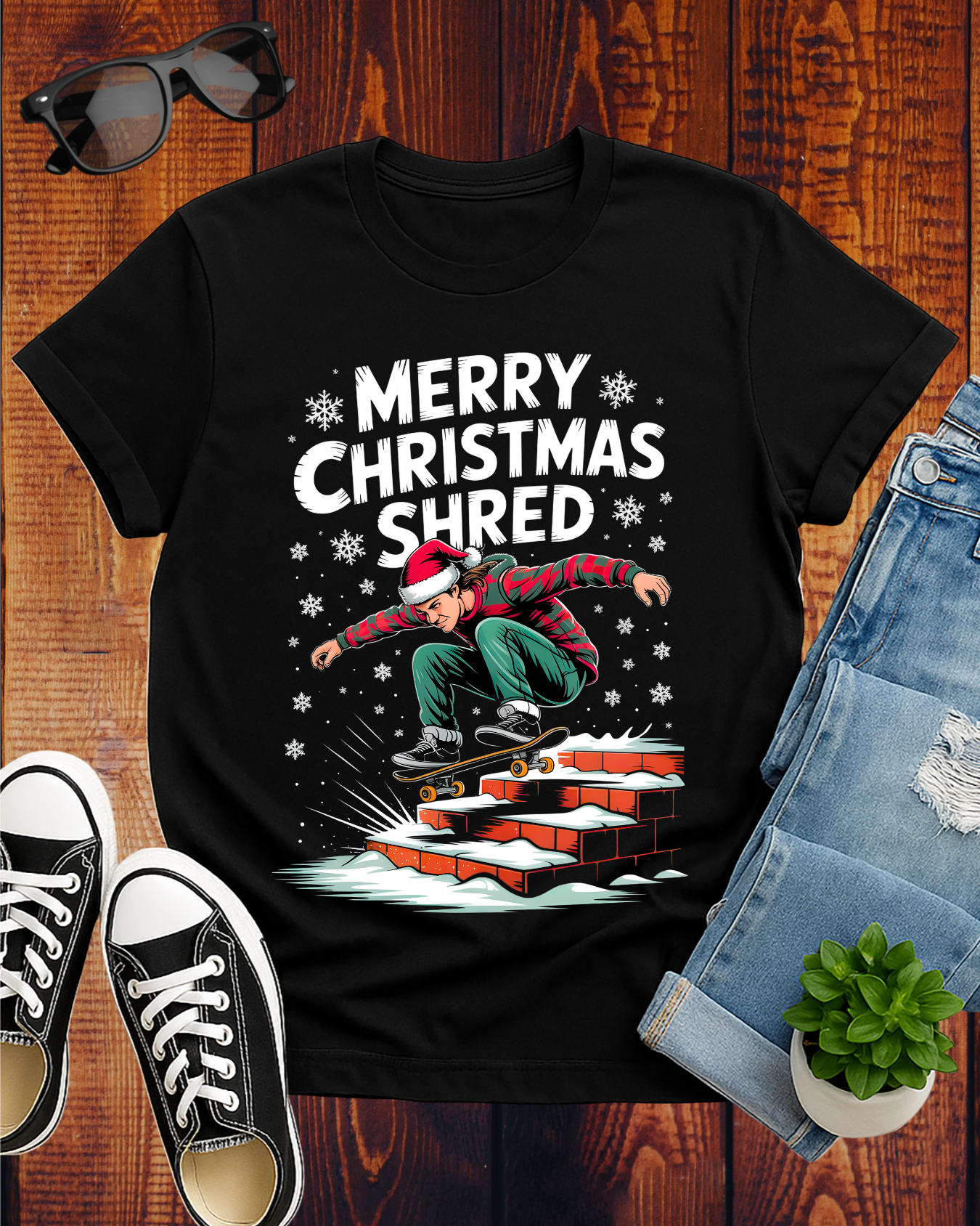 MERRY CHRISTMAS SHRED T-Shirt