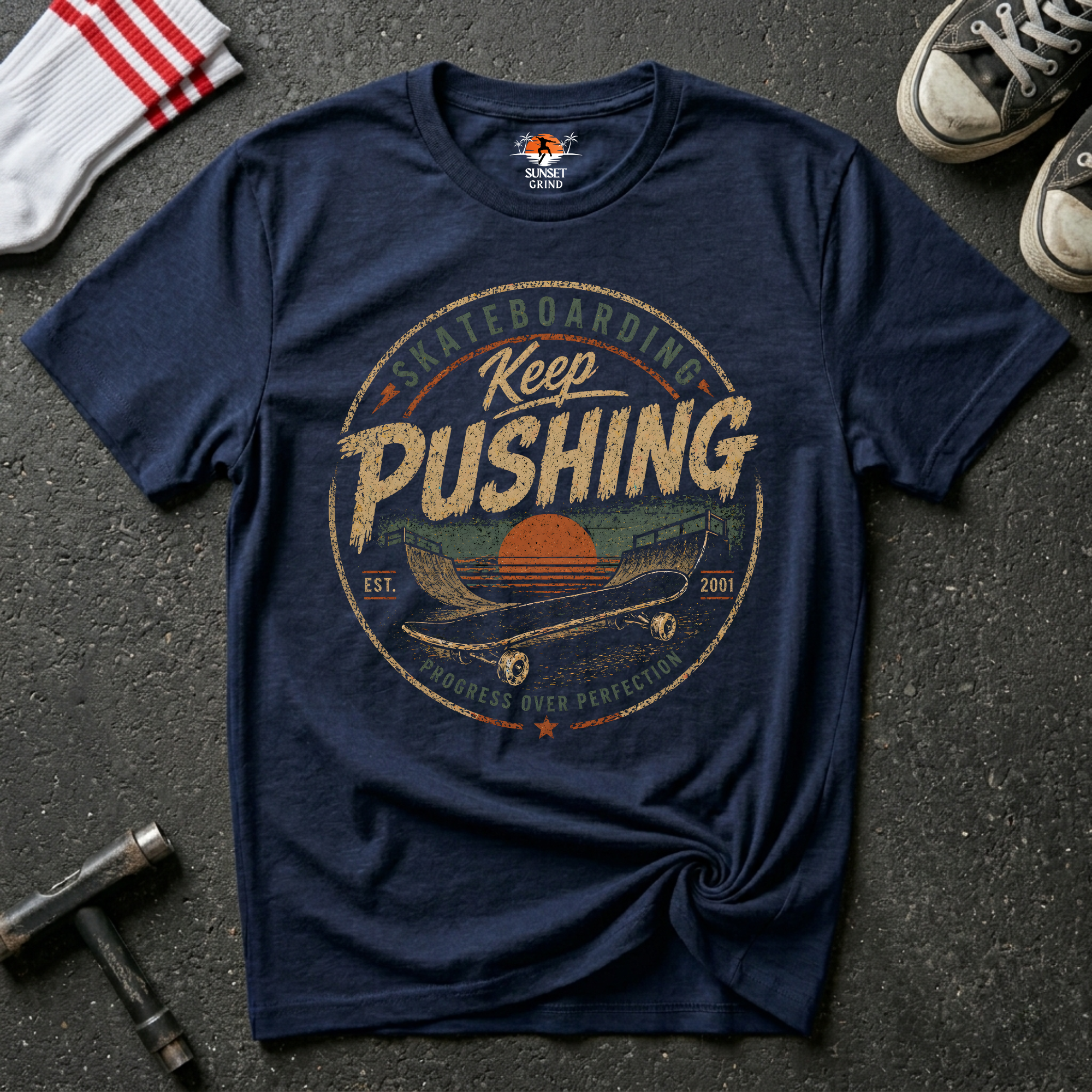 KEEP PUSHING T-Shirt