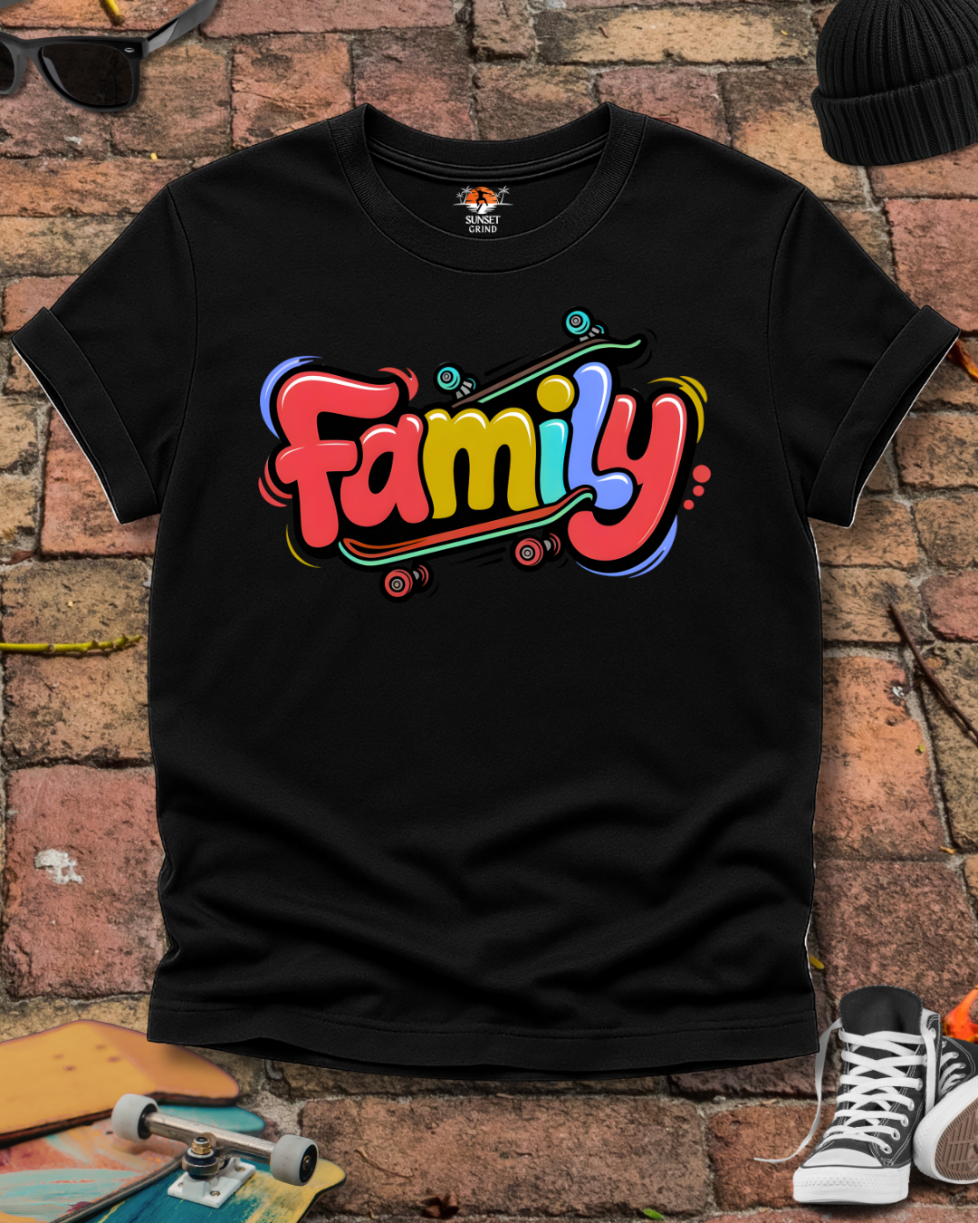 Skater Family T-Shirt