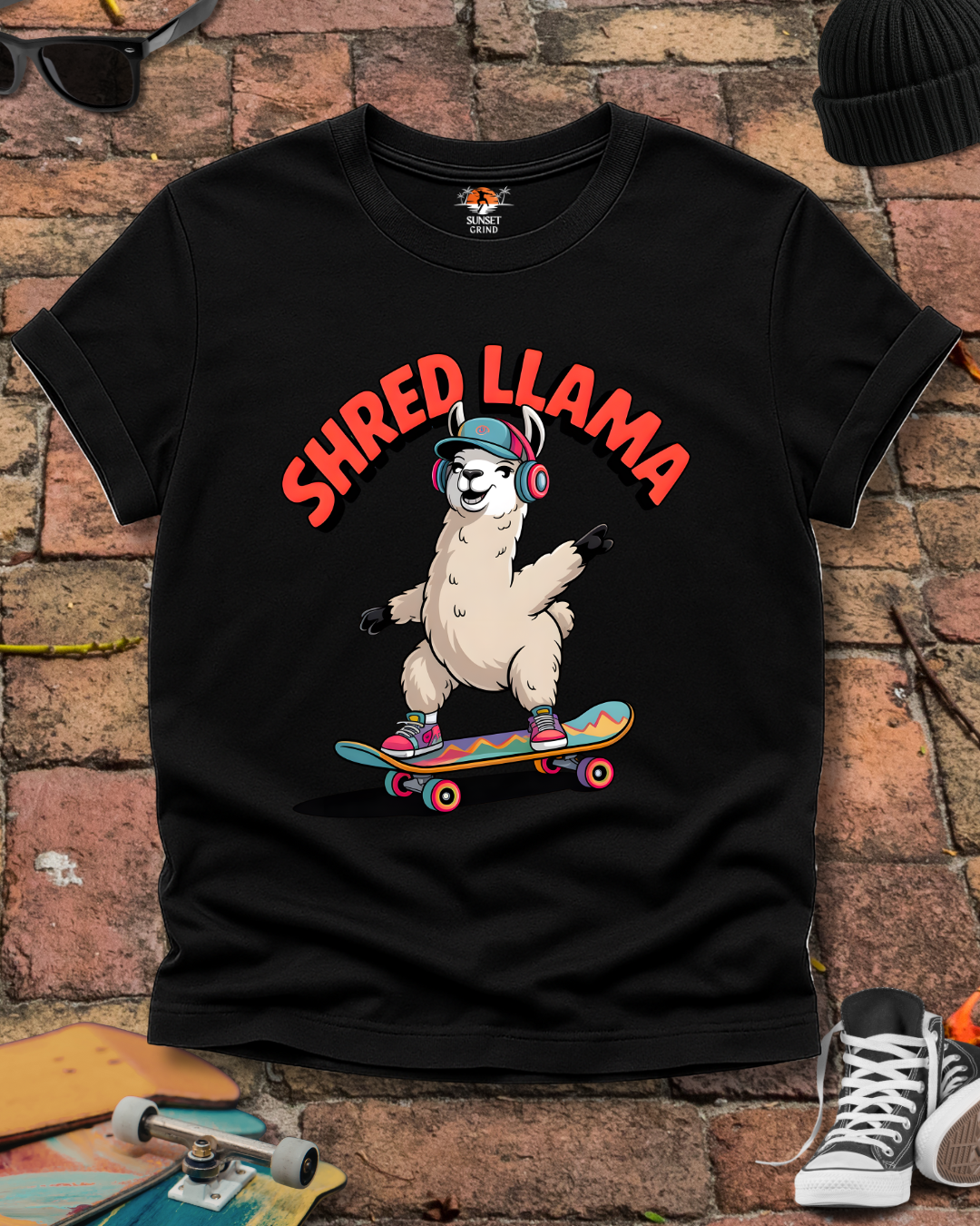 SHRED LLAMA T-Shirt