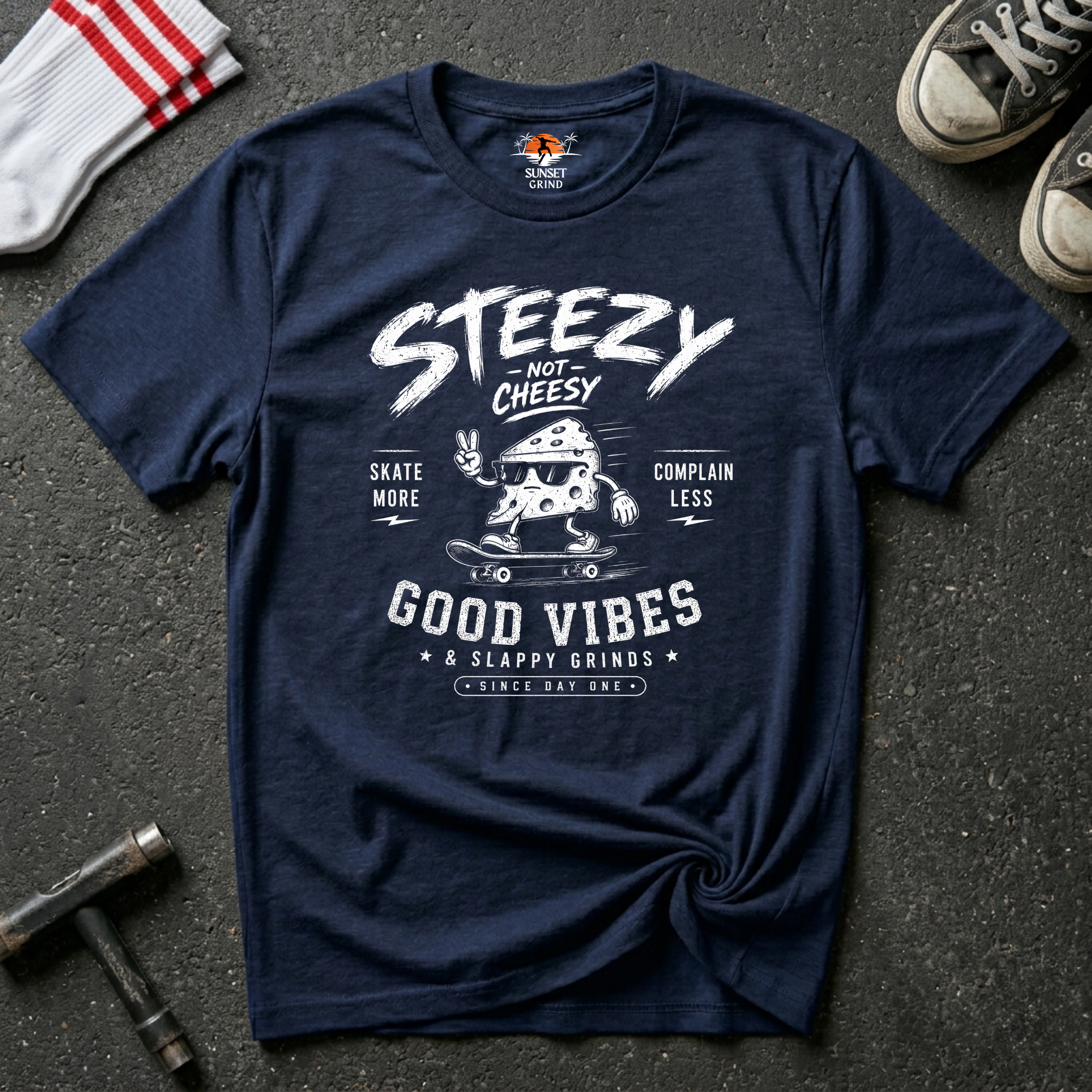 STEEZY NOT CHEESY T-Shirt