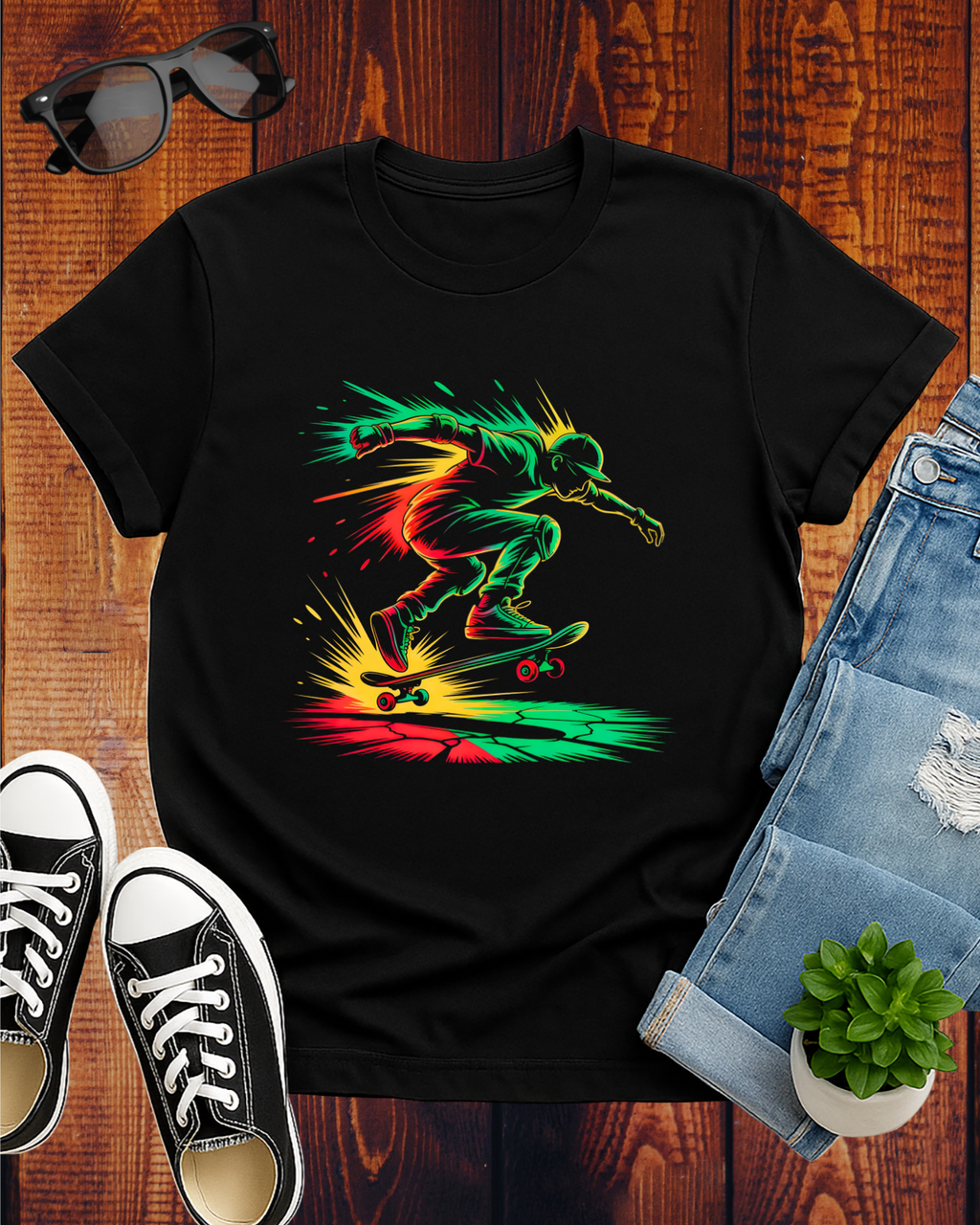 COLORFUL SKATEBOARDING T-Shirt