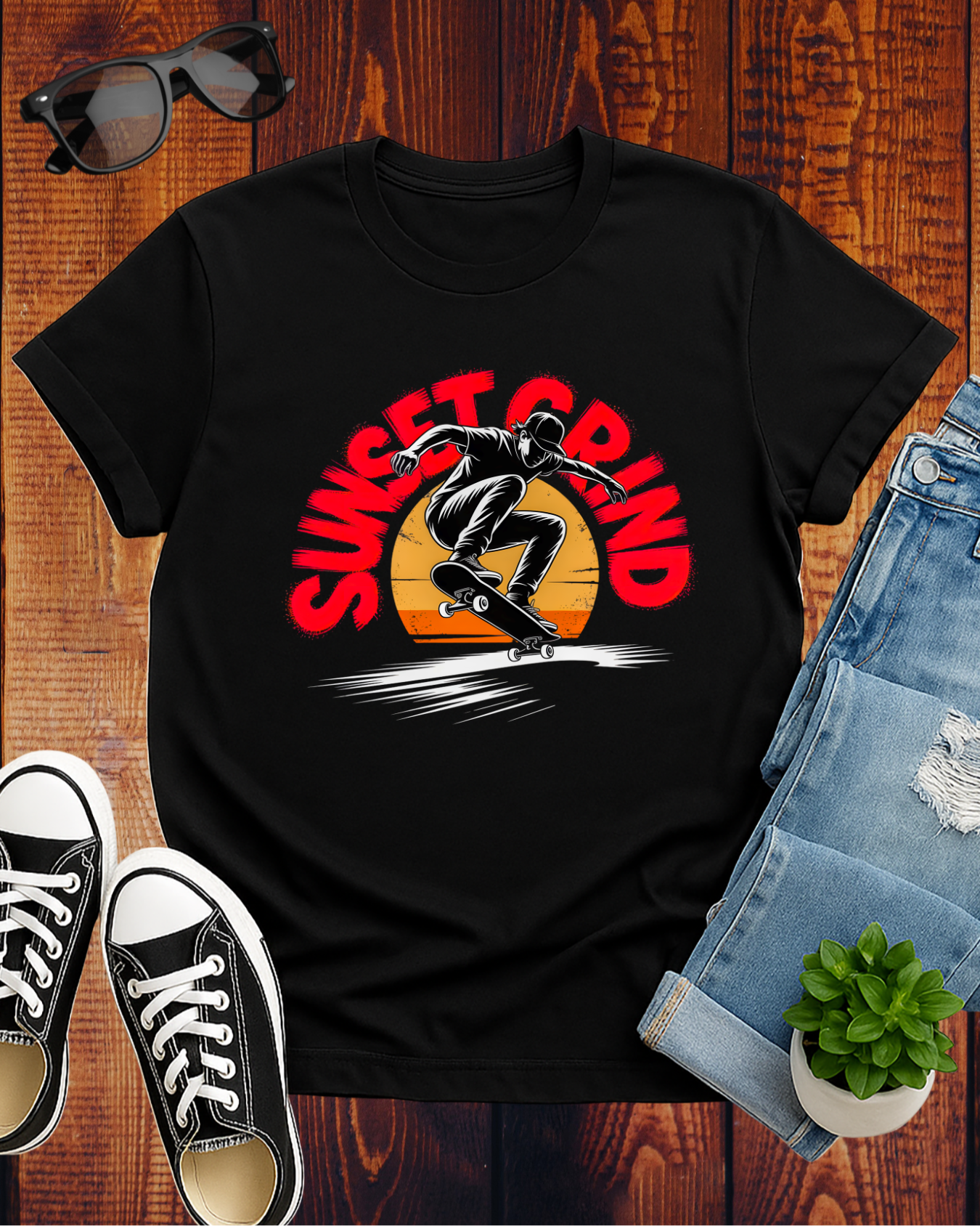 SUNFIRE SKATER T-Shirt