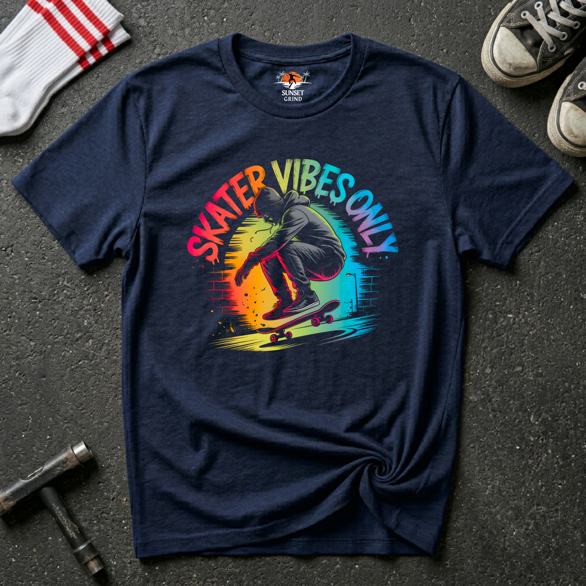 SKATER VIBES ONLY T-Shirt