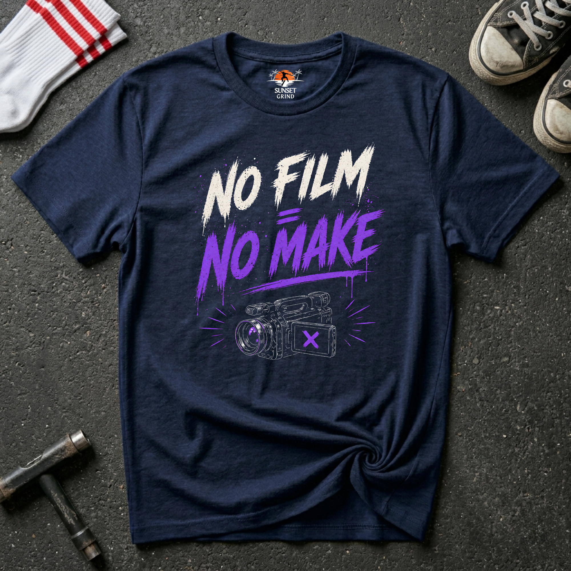 NO FILM=NO MAKE T-Shirt