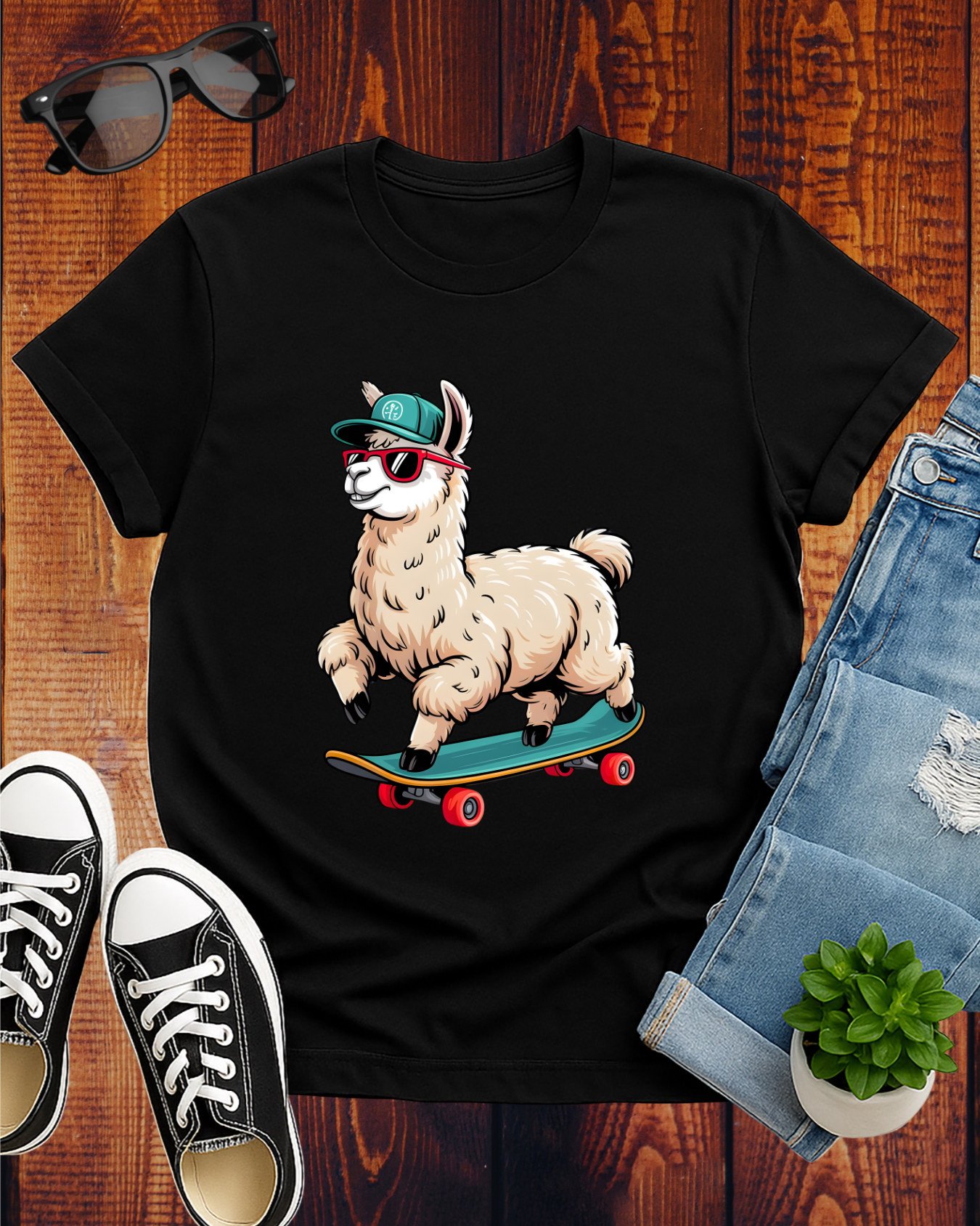 STOKED LLAMA T-Shirt