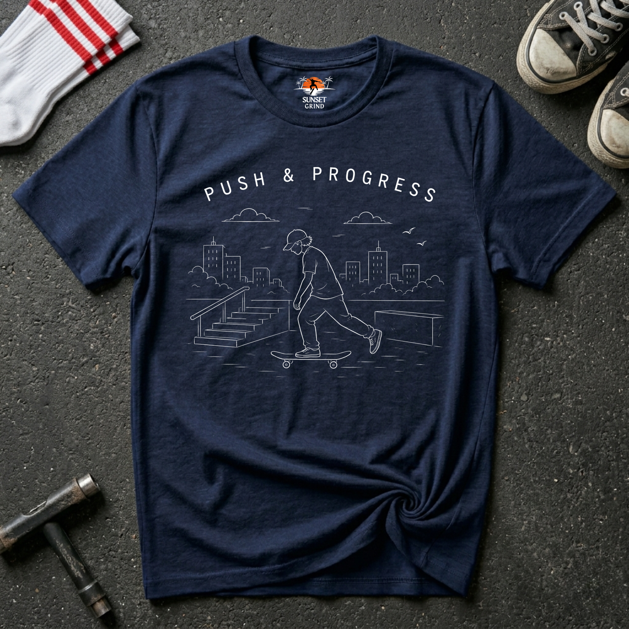 PUSH & PROGRESS T-Shirt