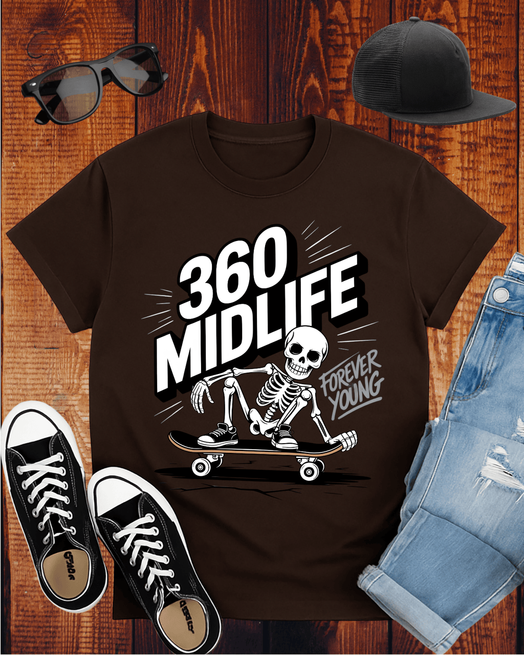 360 MIDLIFE FOREVER YOUNG T-Shirt