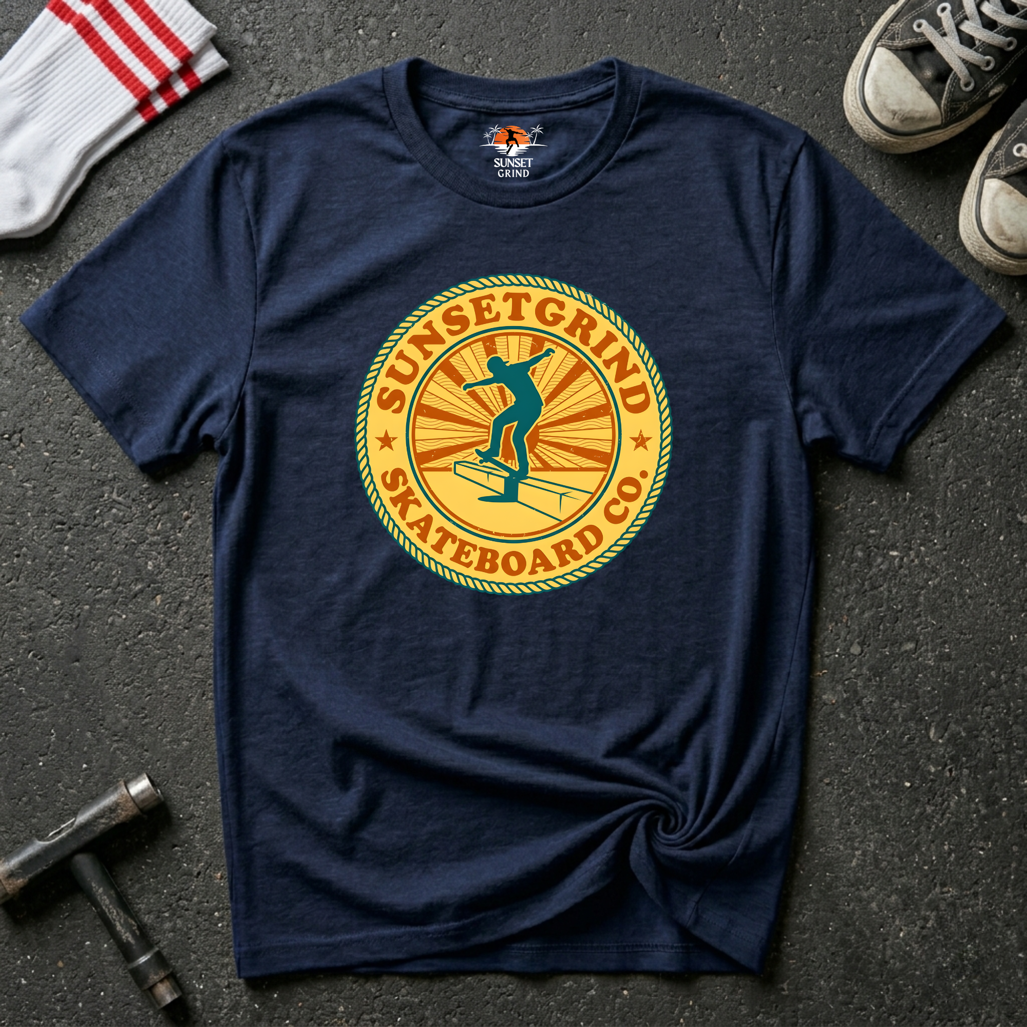 SUNSETGRIND BADGE T-Shirt