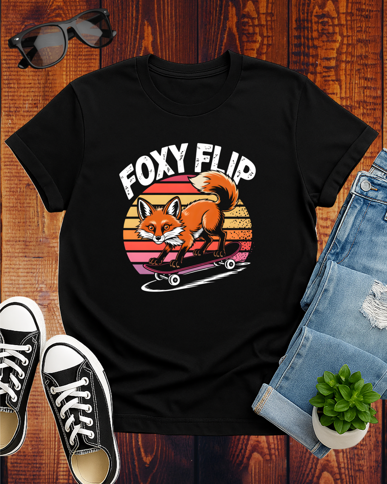 Foxy Flip T-Shirt