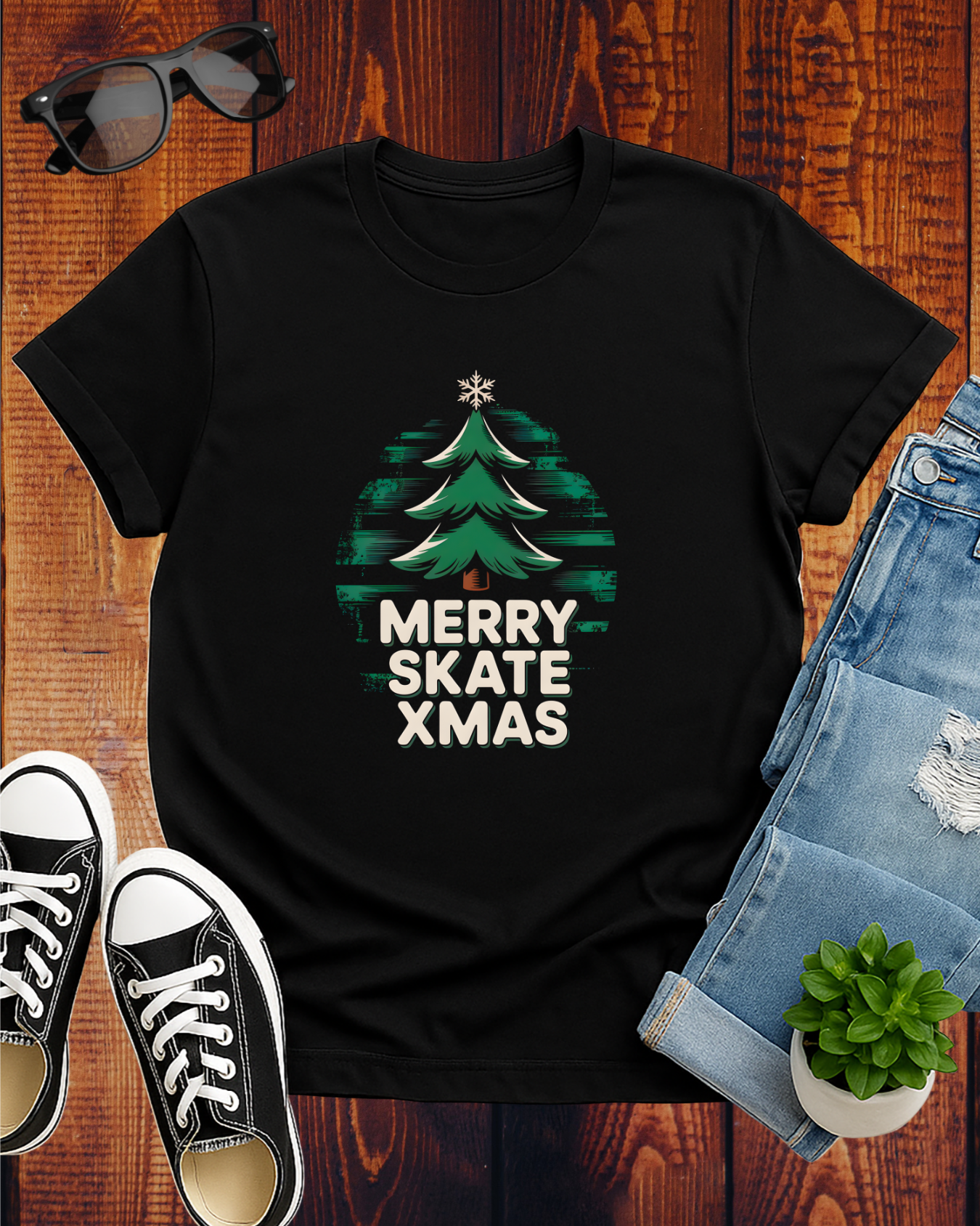 MERRY SKATE XMAS T-Shirt