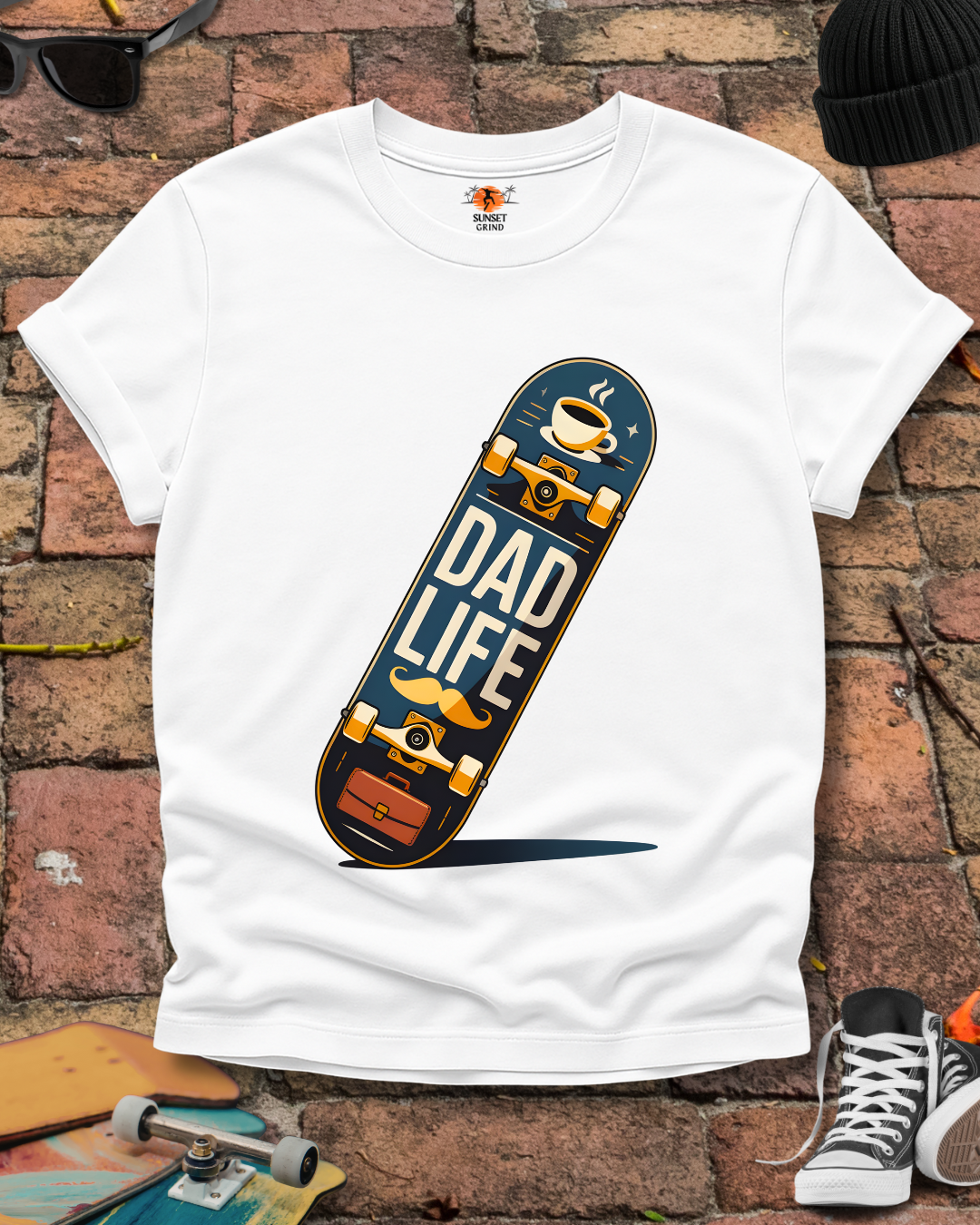Dad Who Skates T-Shirt