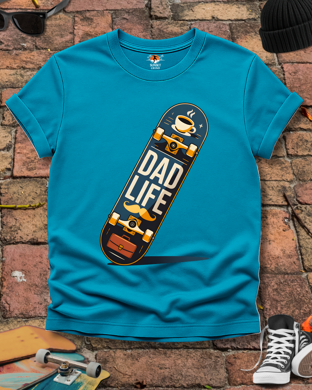 Dad Who Skates T-Shirt