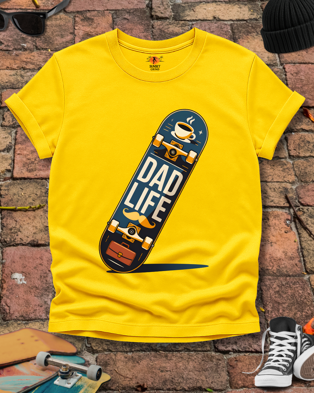 Dad Who Skates T-Shirt