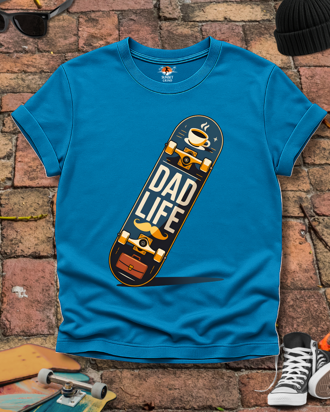 Dad Who Skates T-Shirt