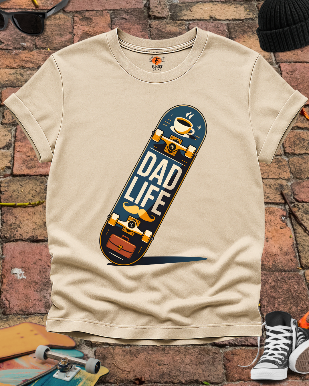 Dad Who Skates T-Shirt