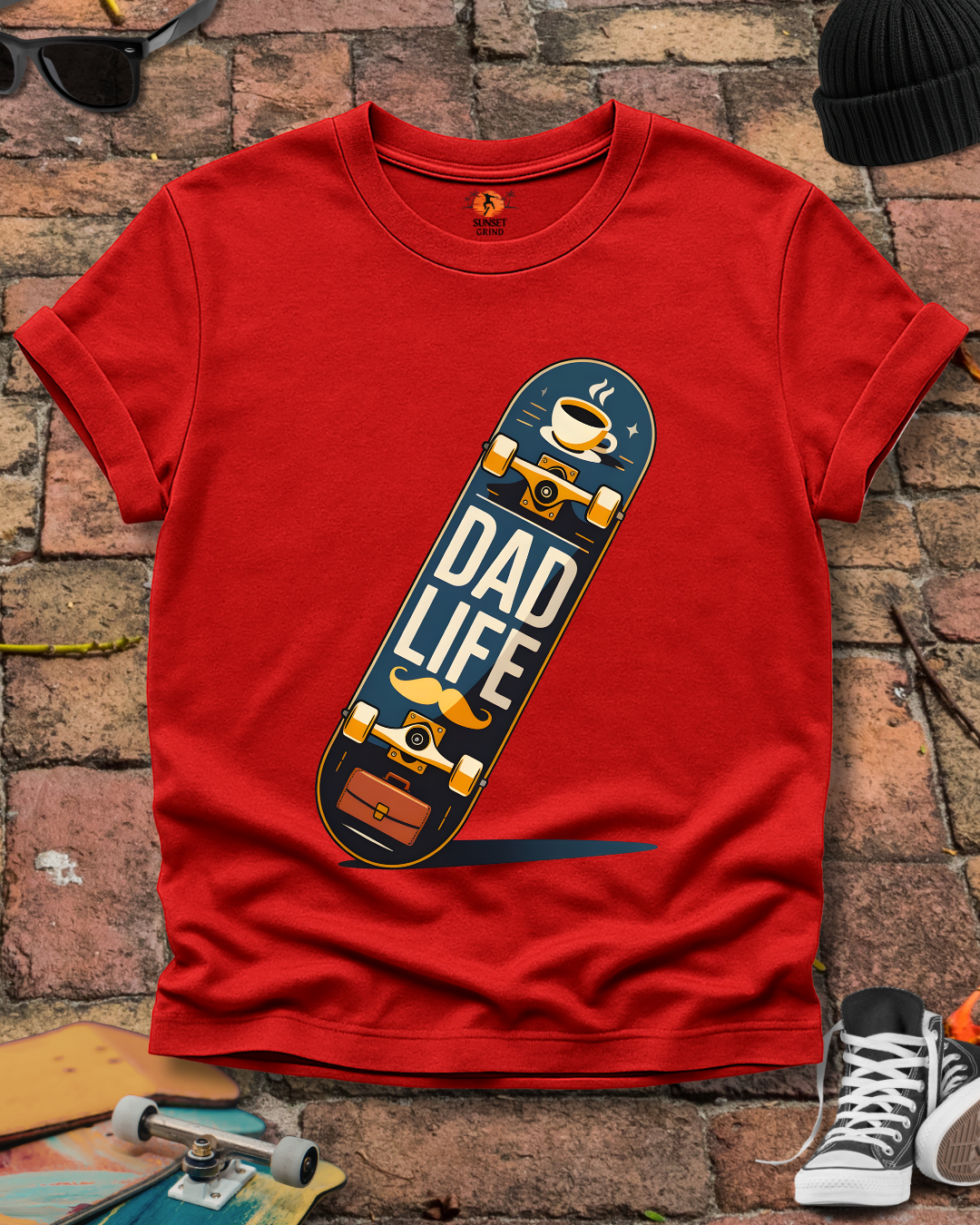 Dad Who Skates T-Shirt