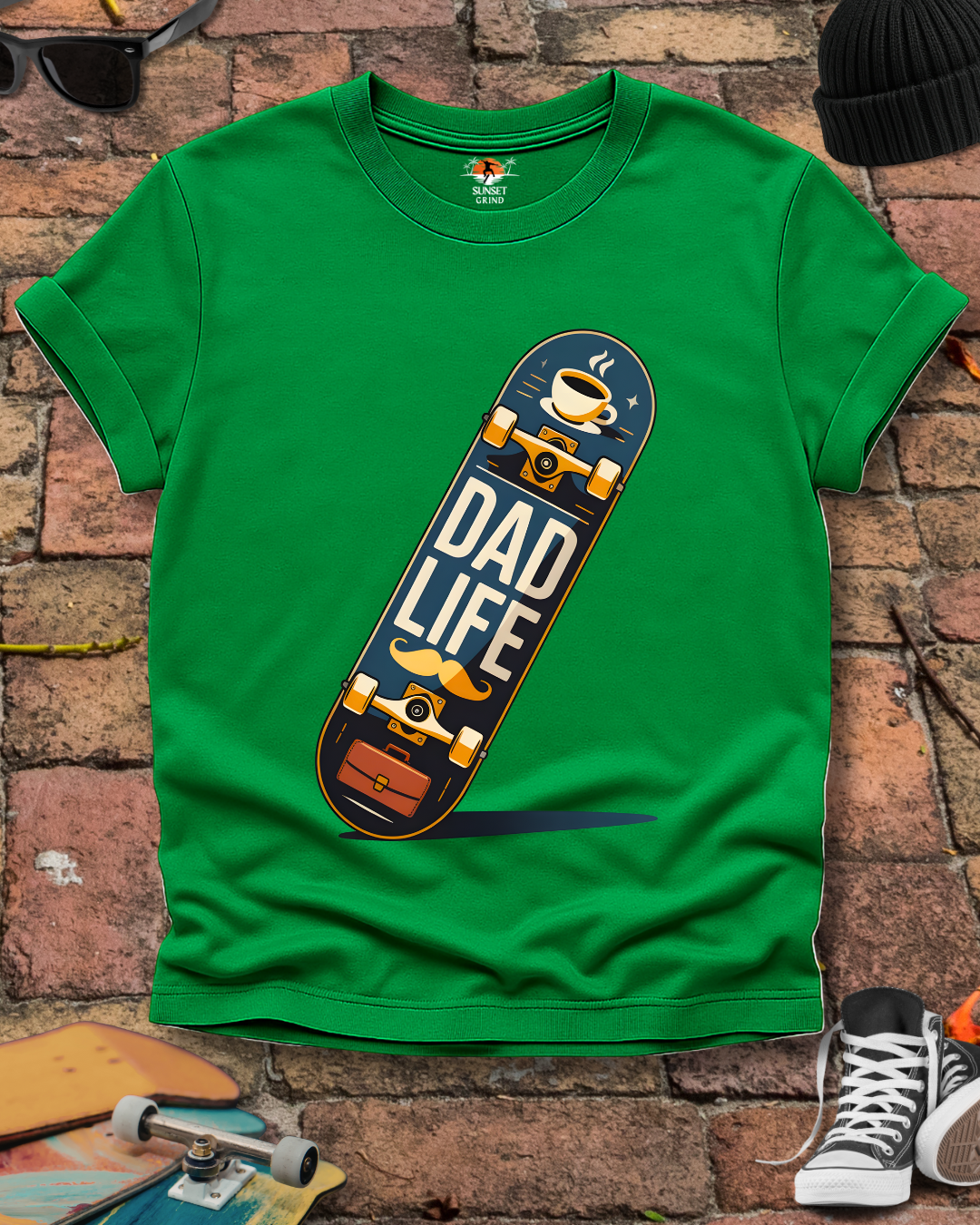 Dad Who Skates T-Shirt