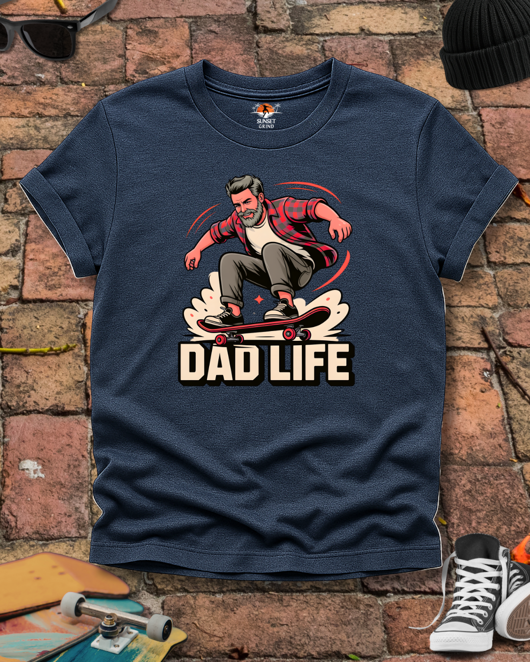 Skater Dad Since Day One T-Shirt