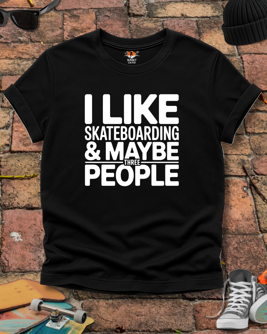 MAYBE THREE PEOPLE T-Shirt