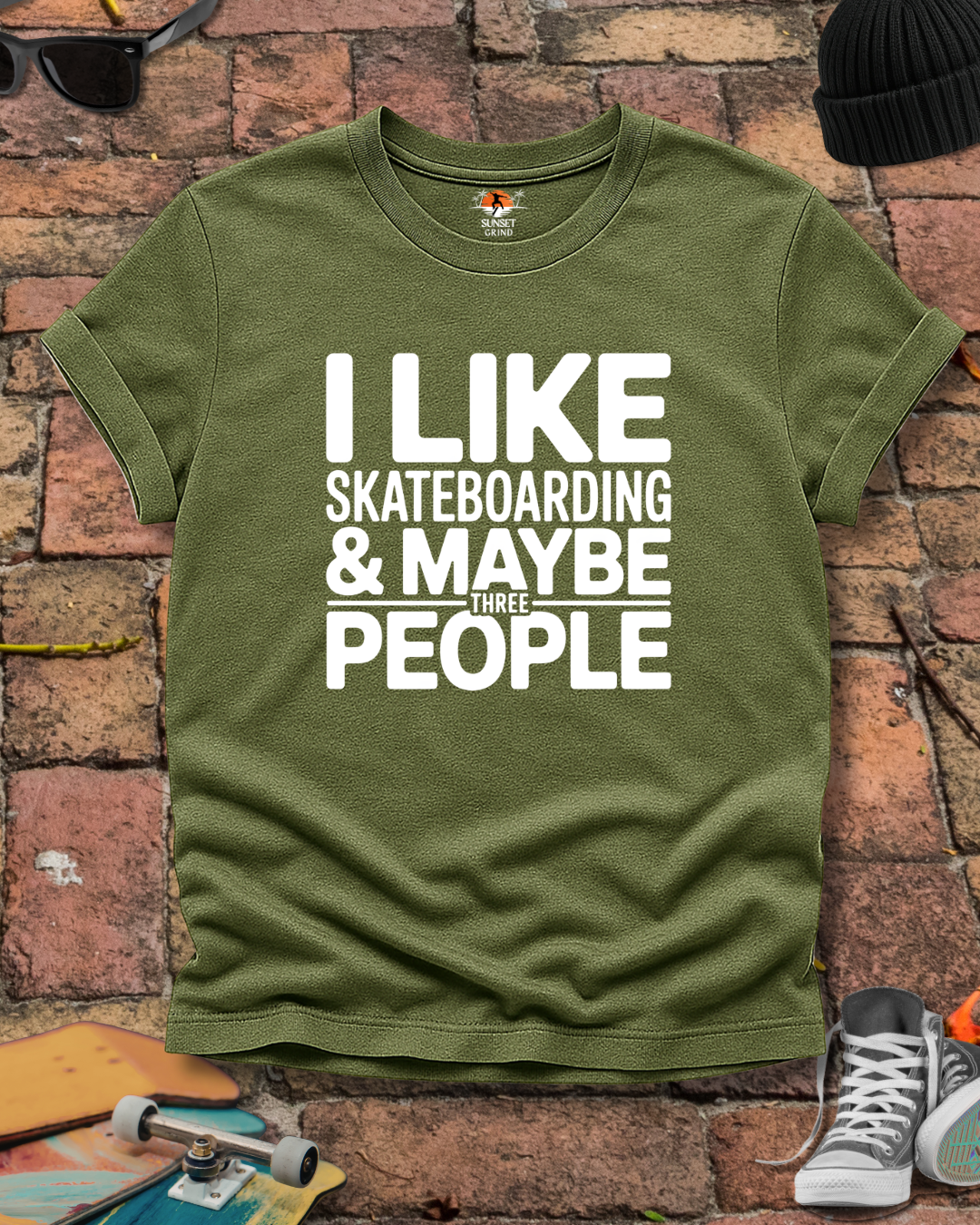 MAYBE THREE PEOPLE T-Shirt