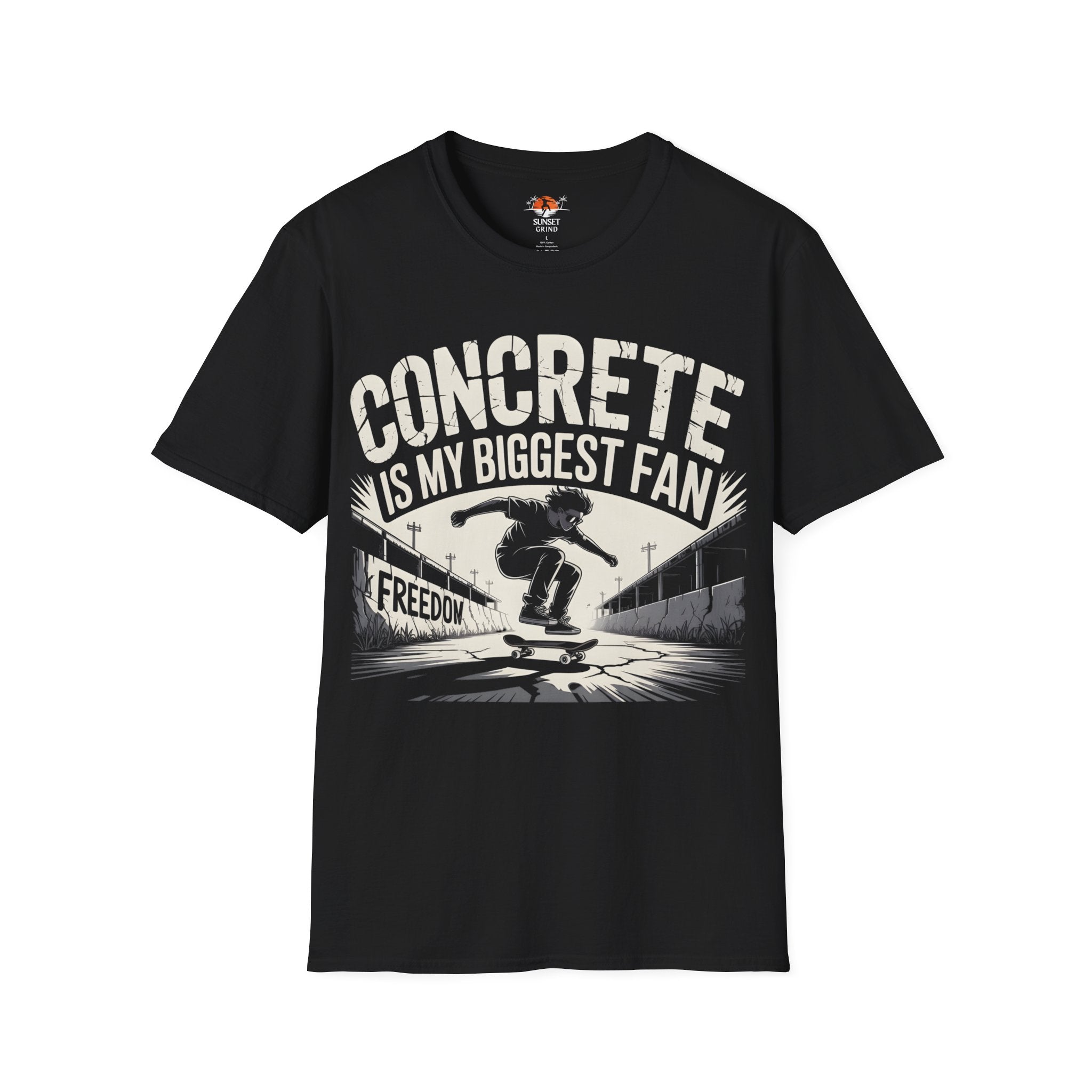 CONCRETE IS MY BIGGEST FAN T-Shirt