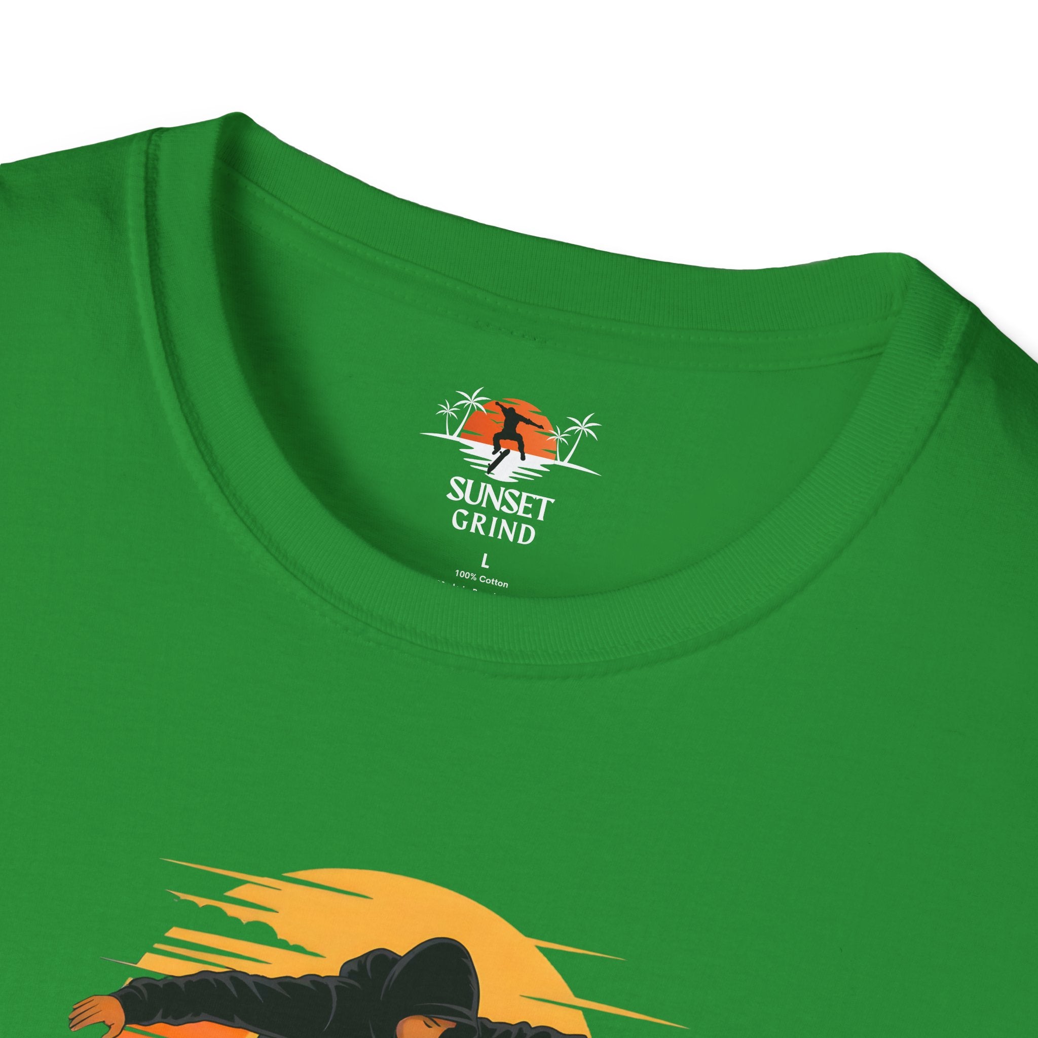 SKATEBOARDING IN SUNSET 2 T-Shirt