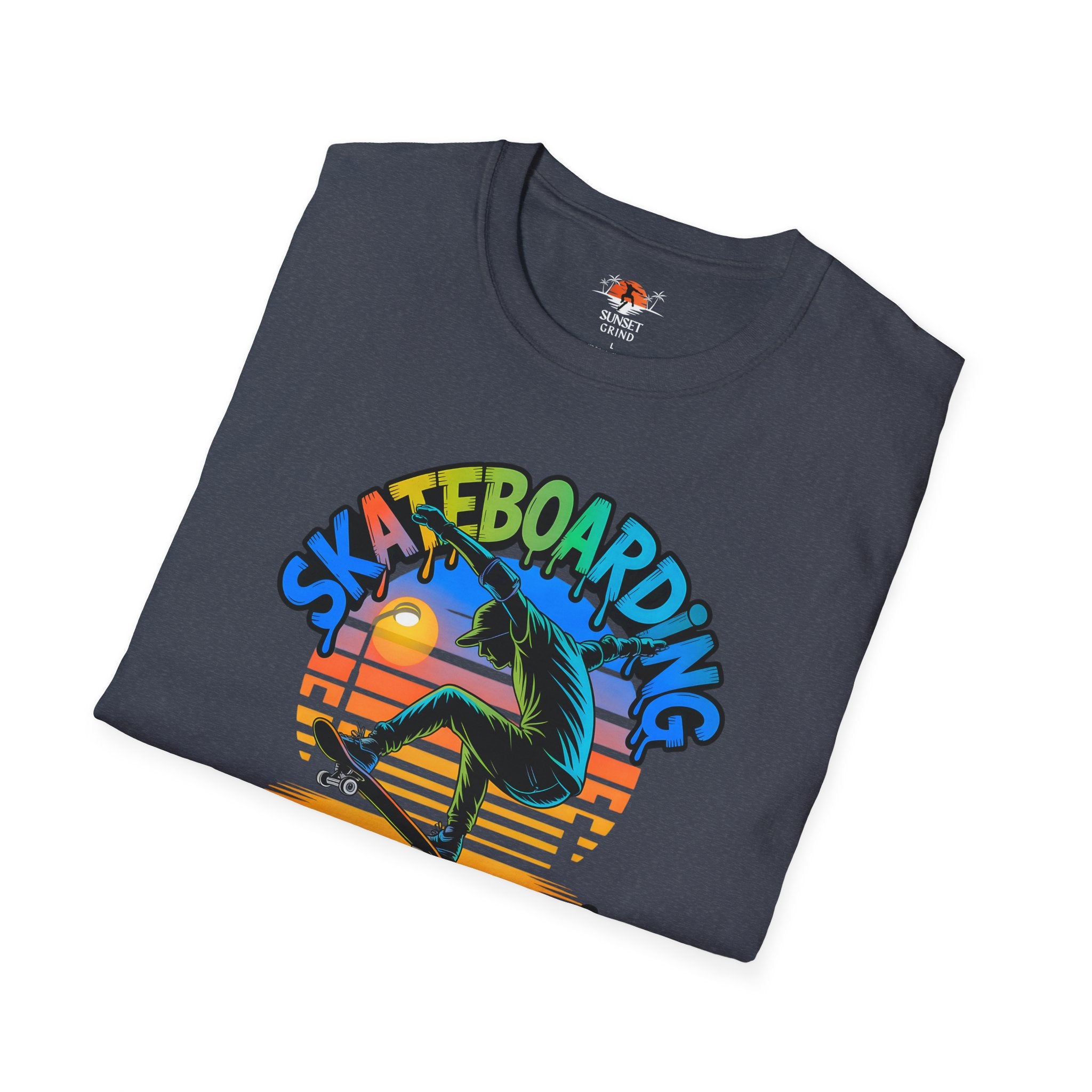 SKATEBOARDING SUNSET GRIND 2 T-Shirt