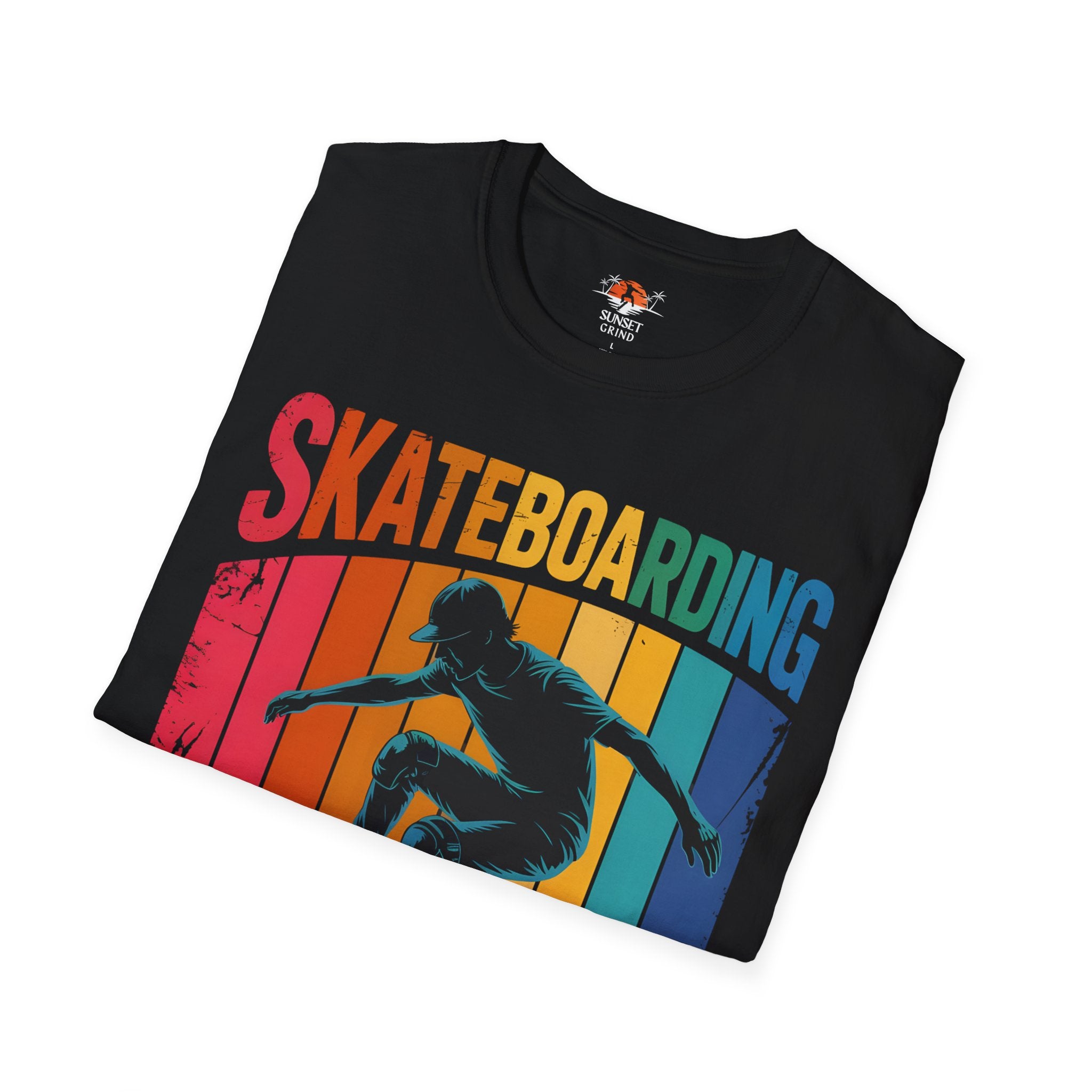 SKATEBOARDING RAINBOW 2 T-Shirt