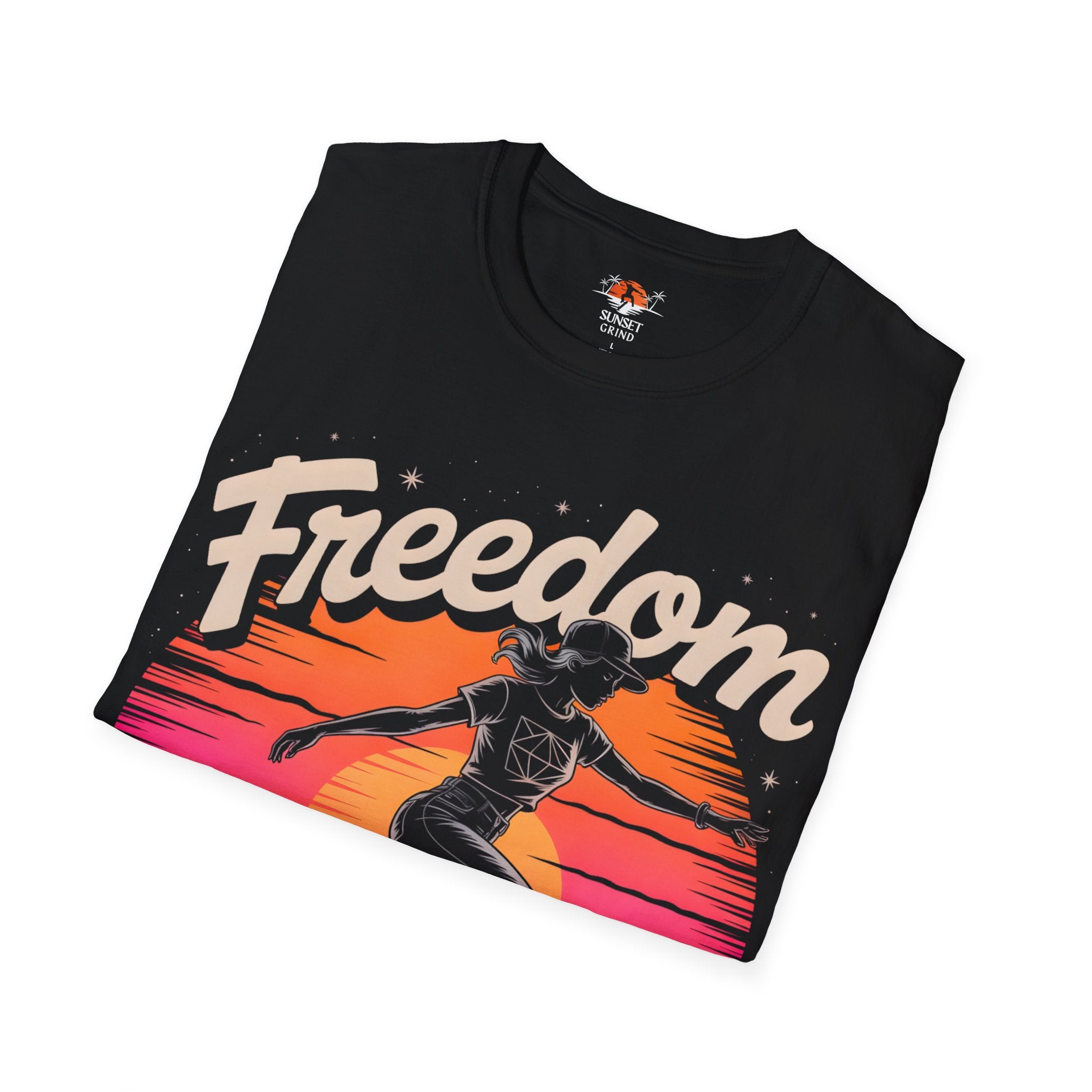 FREEDOM SKATER QUEEN  T-Shirt